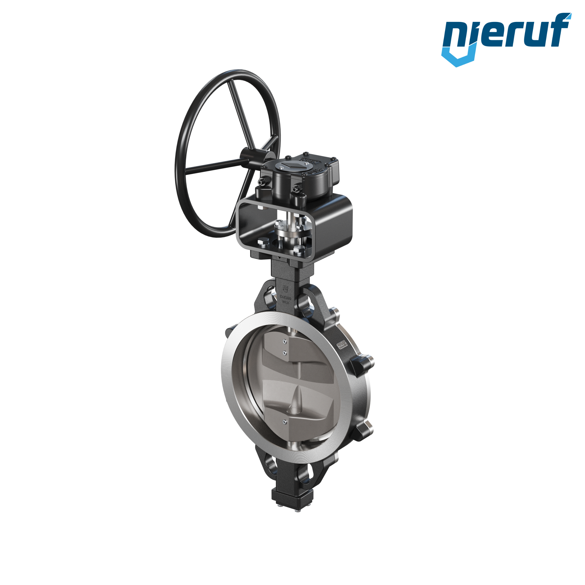 valvola a farfalla triplo eccentrico AK13 DN 300 PN10-40 ANSI150-300 volantino