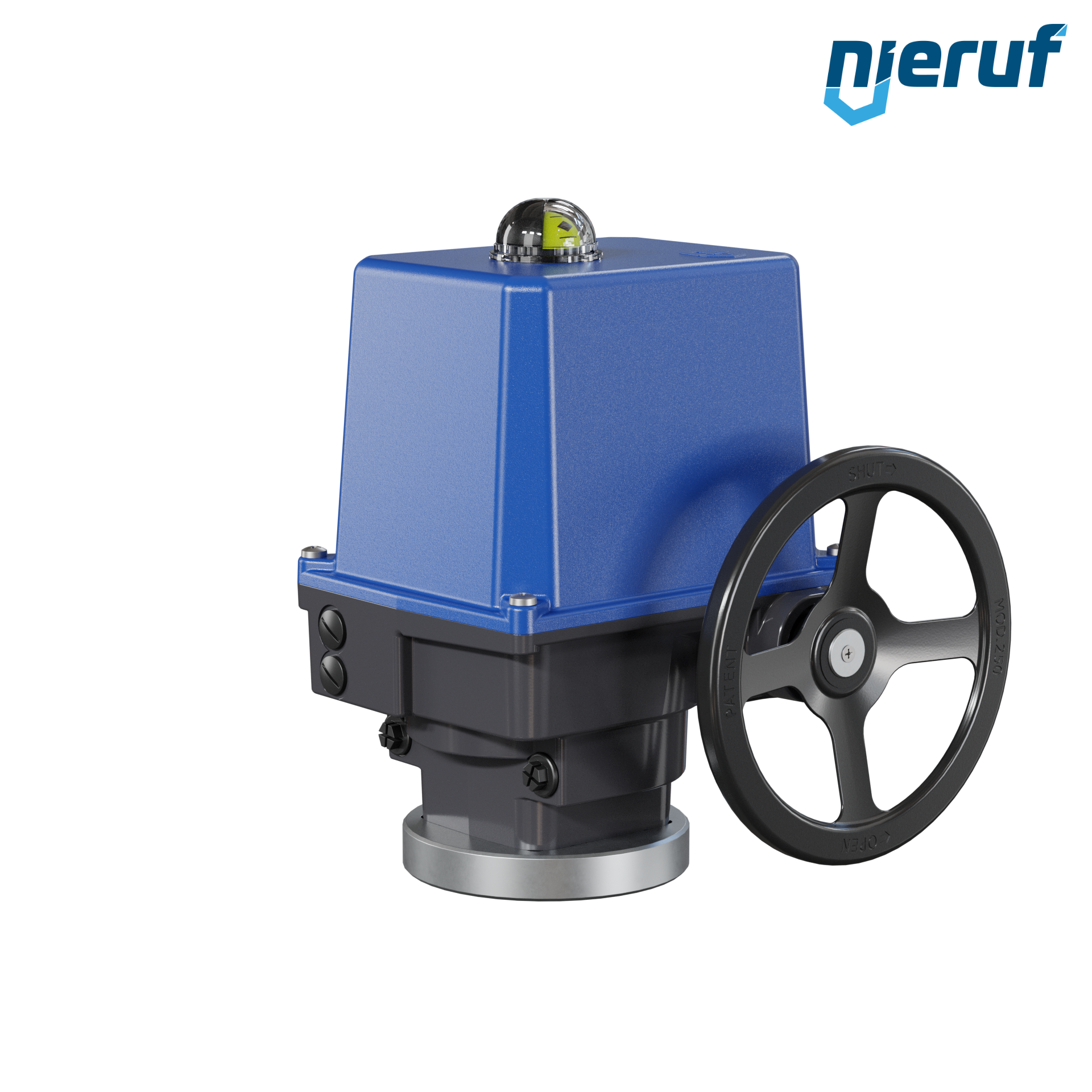 Attuatore elettrico da 1/4 di giro AN03 PSQ1503AMS13 - 360-575V AC 1500Nm IP67 ISO 5211 F14