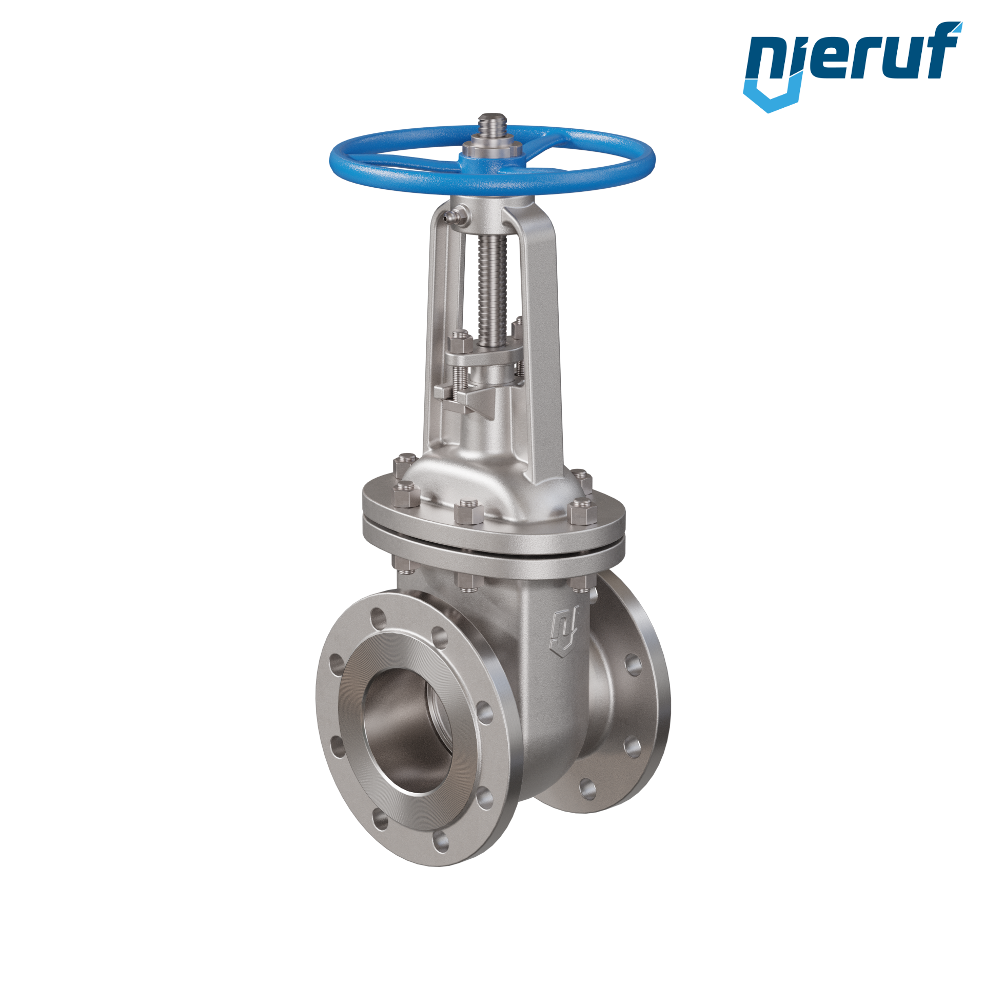Valvola a saracinesca a corpo piatto in acciaio inox AISI 316 AS03 DN100 PN16