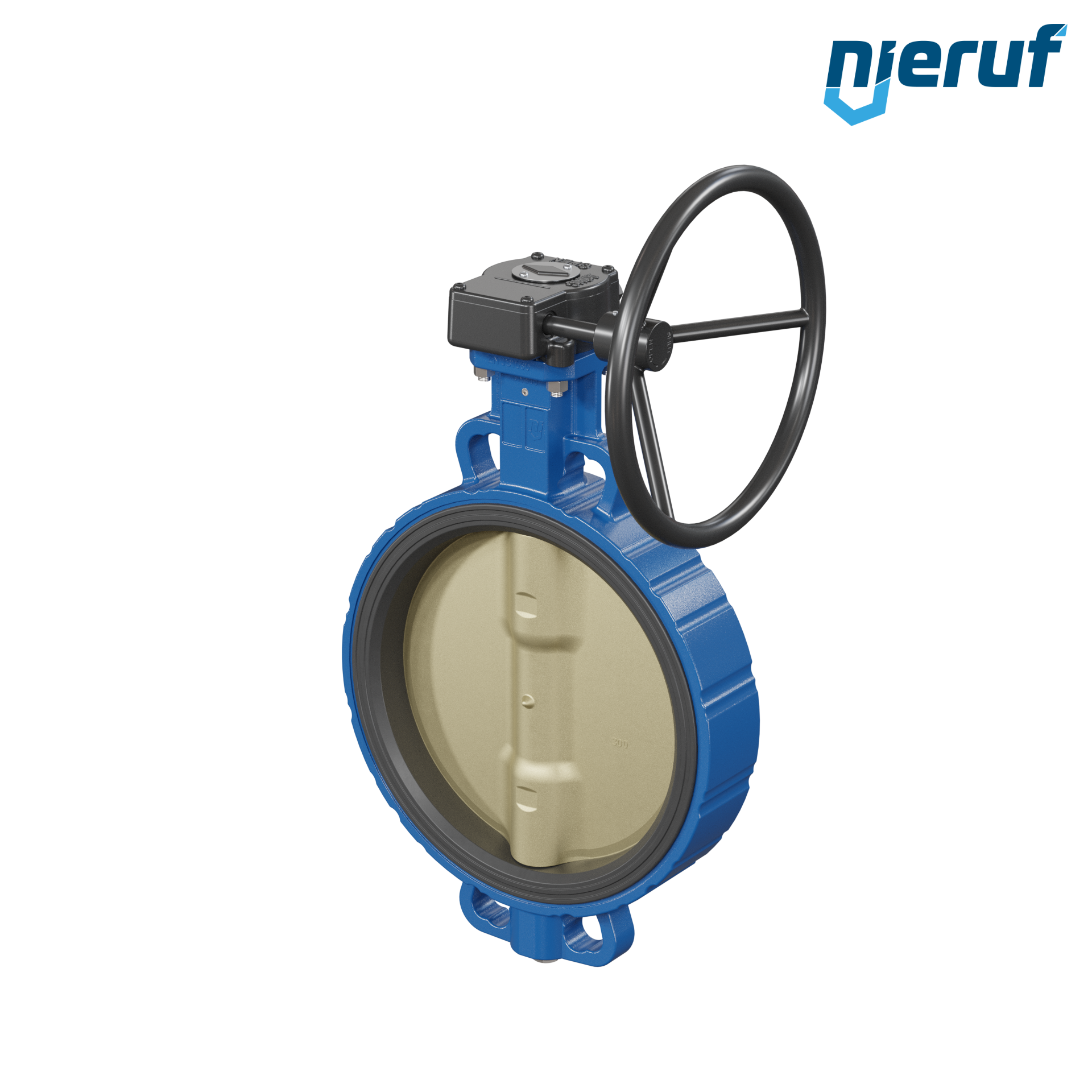 valvola a farfalla per l'acqua di mare DN 300  PN6-PN10-PN16 & ANSI150 AK15 volantino