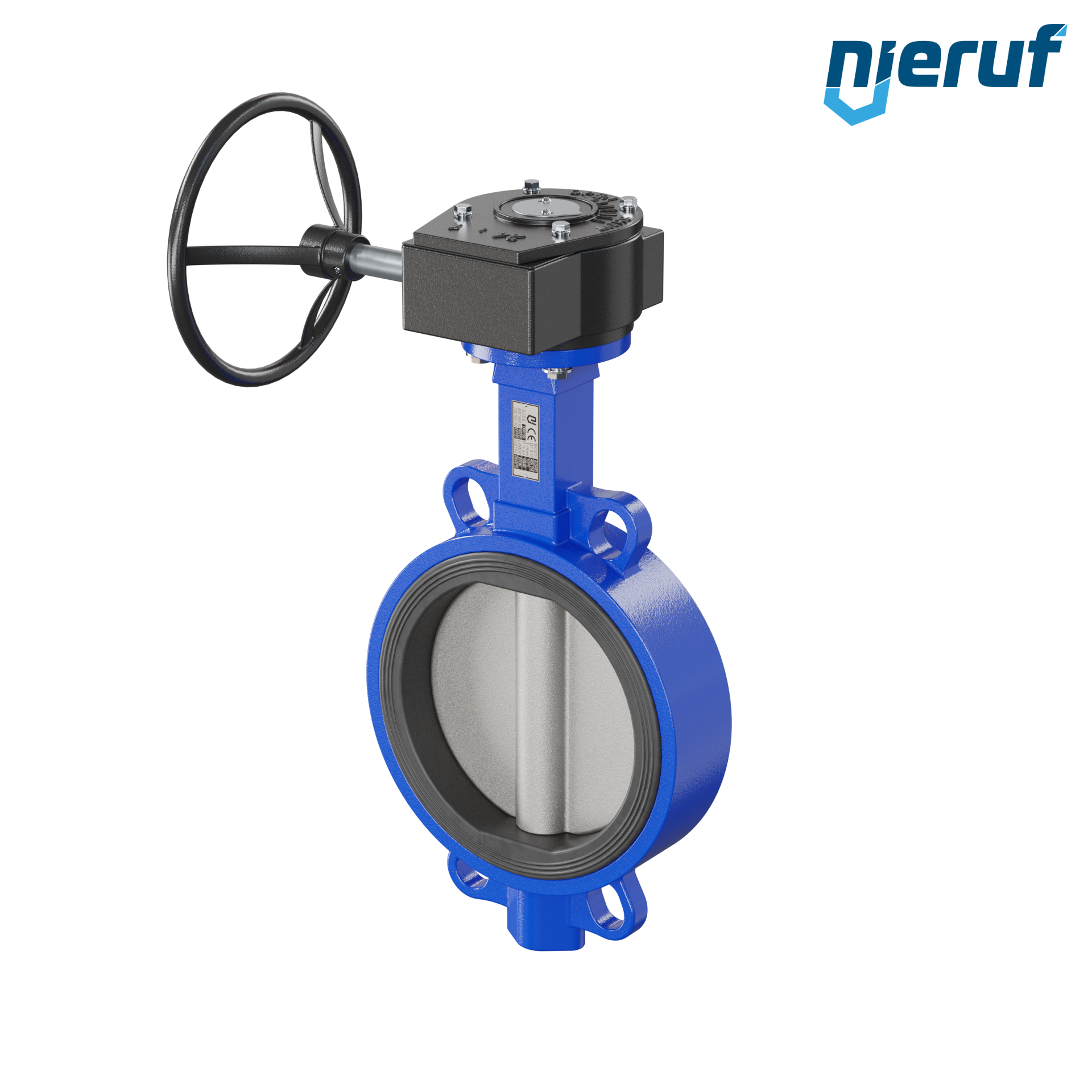 valvola a farfalla DN 150 PN16 AK05 NBR volantino