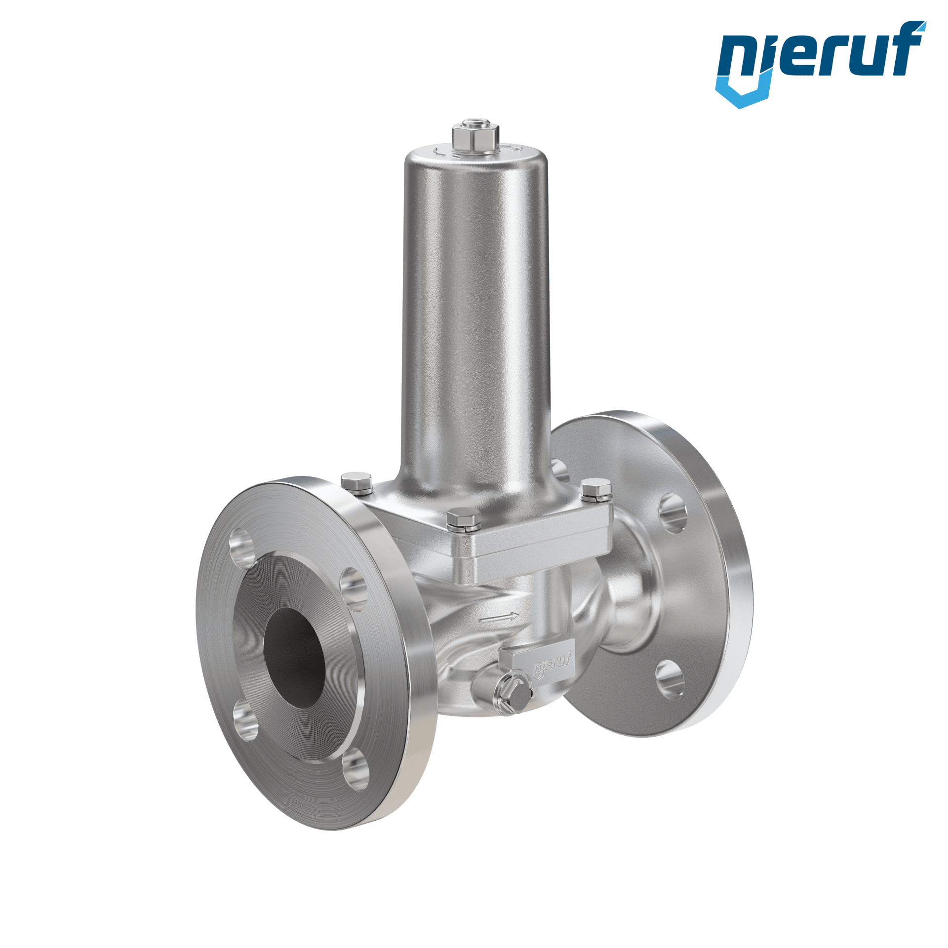 pressure reducing valve DN 40 DM13 stainless steel FPM / FKM 0.5 - 9.0 bar