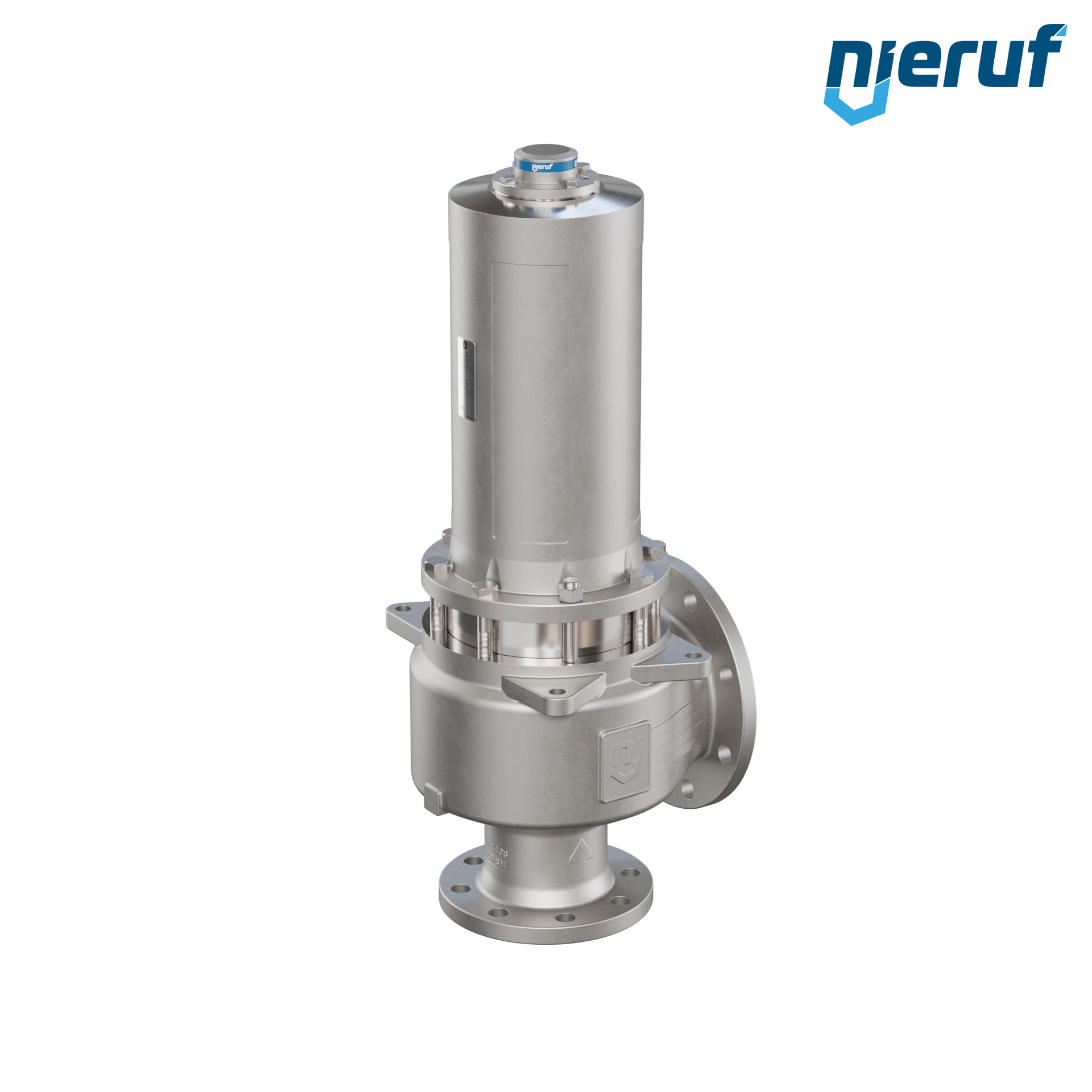 valvola di sicurezza con cappello a tenuta di gas & manicotto di tenuta DN100/DN150 SF04, PTFE, senza dispositivo di sollevamento