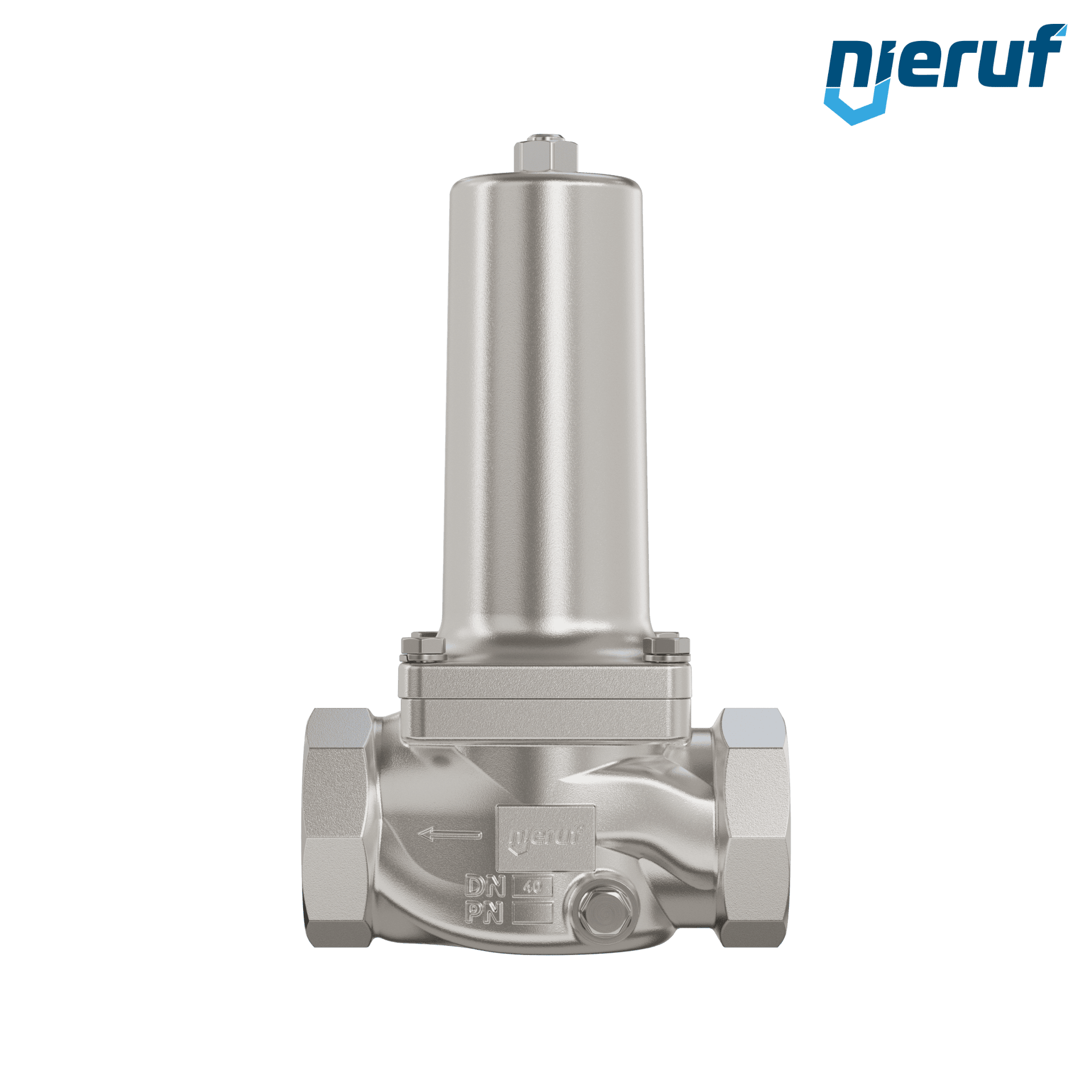 riduttori di pressione 1 1/2" pollici NPT DM21 acciaio inossidabile PTFE / EPDM / FEPM 2.0 - 5.0 bar
