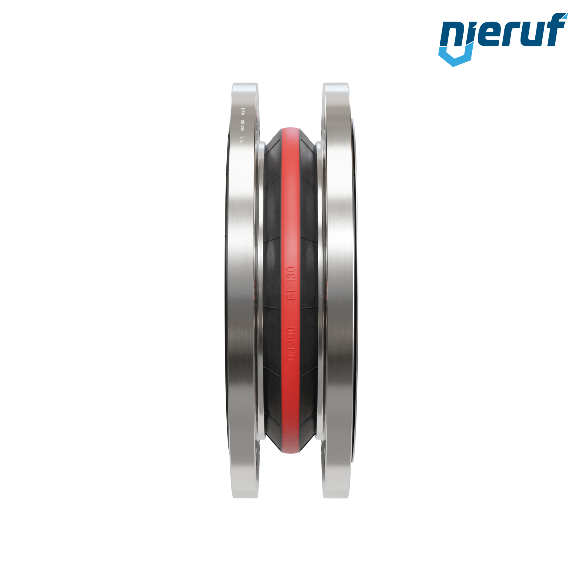 Compensatore piastra di rinforzo DN300 versione KP04 flange in acciaio inox EPDM
