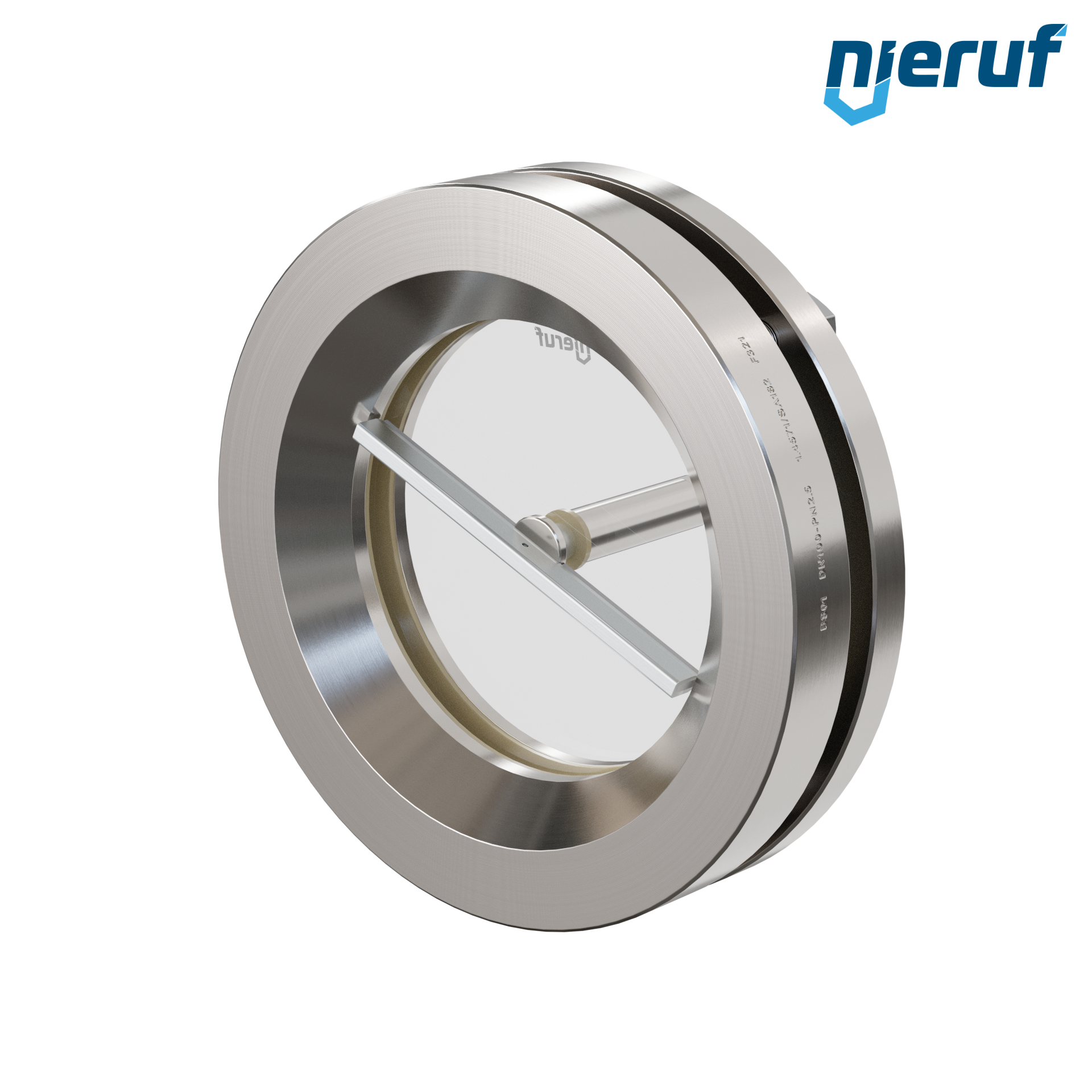 oblò di osservazione per serbatoi con tergicristallo in PTFE DN100 BS01 acciaio inossidabile 1.4571 NBR vetro borosilicato 2,5bar