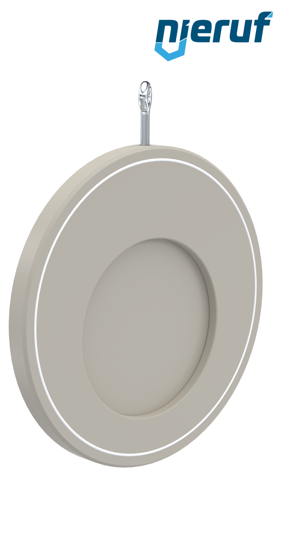 Zwischenflansch-Rückschlagklappe DN200 ZR06 Kunststoff PP-H PTFE