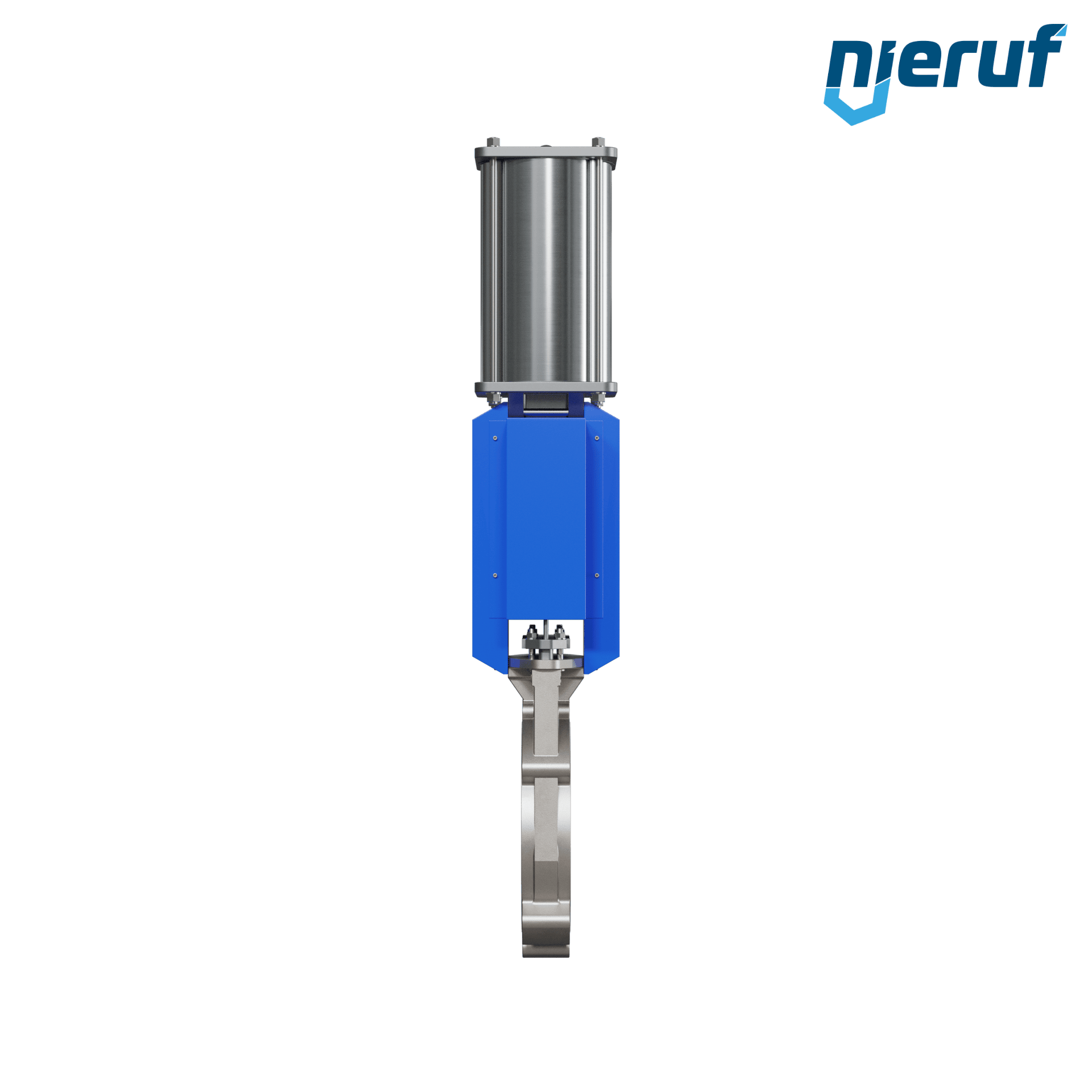 valvola a ghigliottina DN 350 SR03 EPDM attuatore pneumatico a doppio effetto