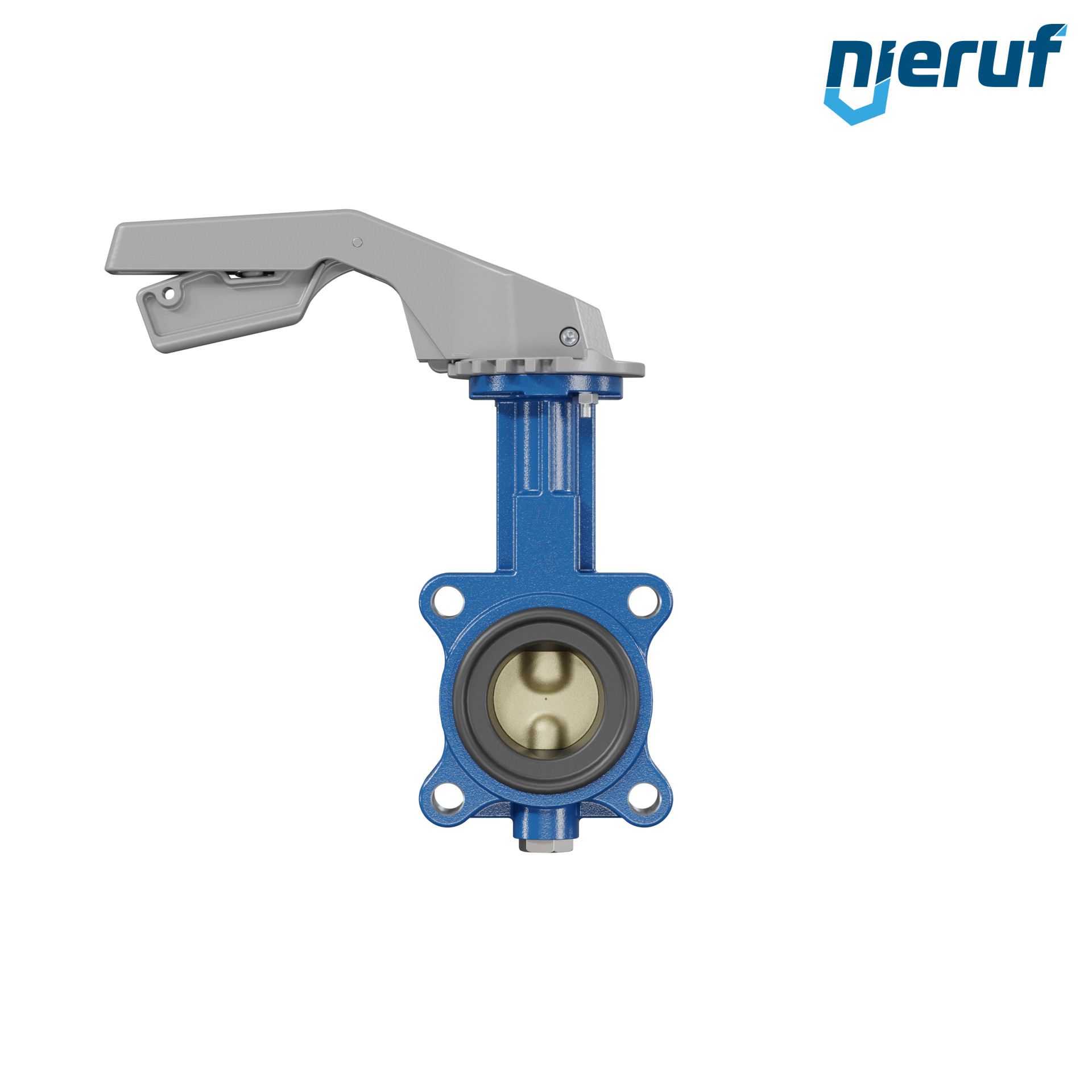 valvola a farfalla per l'acqua di mare DN 50 PN10-PN16 AK16 leva a mano