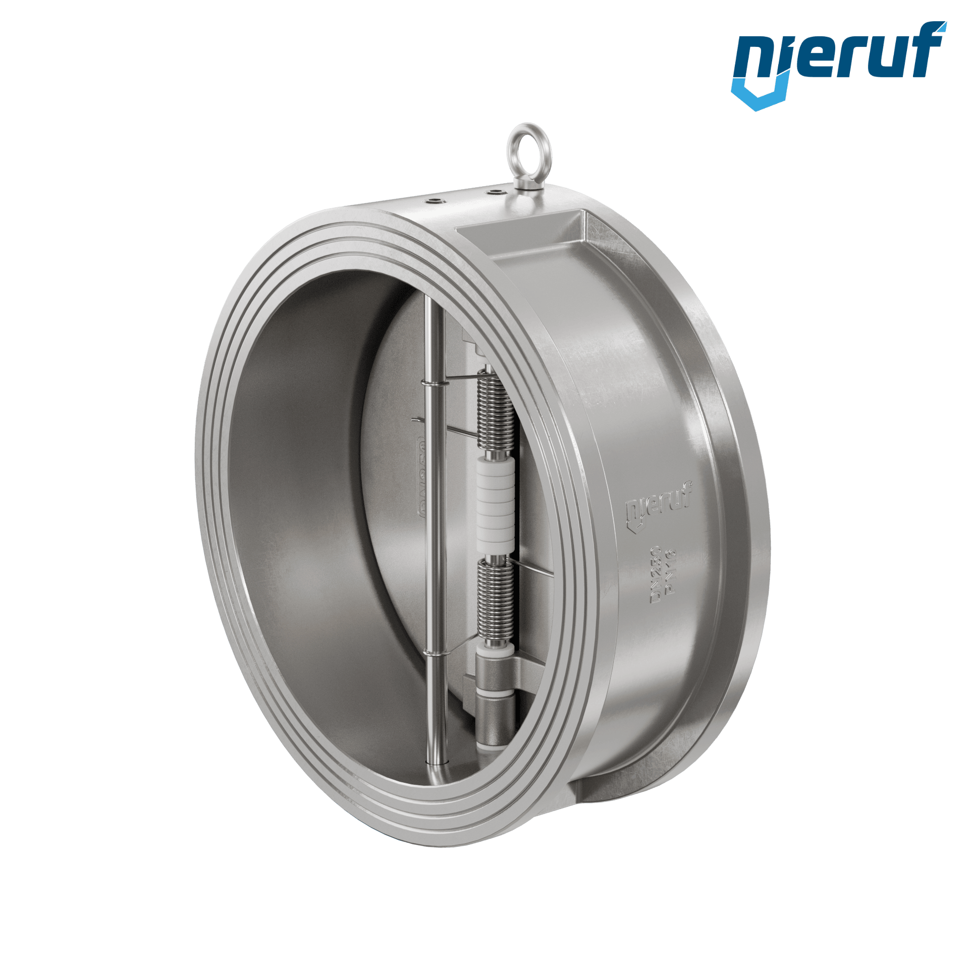 valvola di ritegno a doppio battente DN250 ANSI150 DR03 ANSI 150 acciaio inossidabile 1.4408 NBR