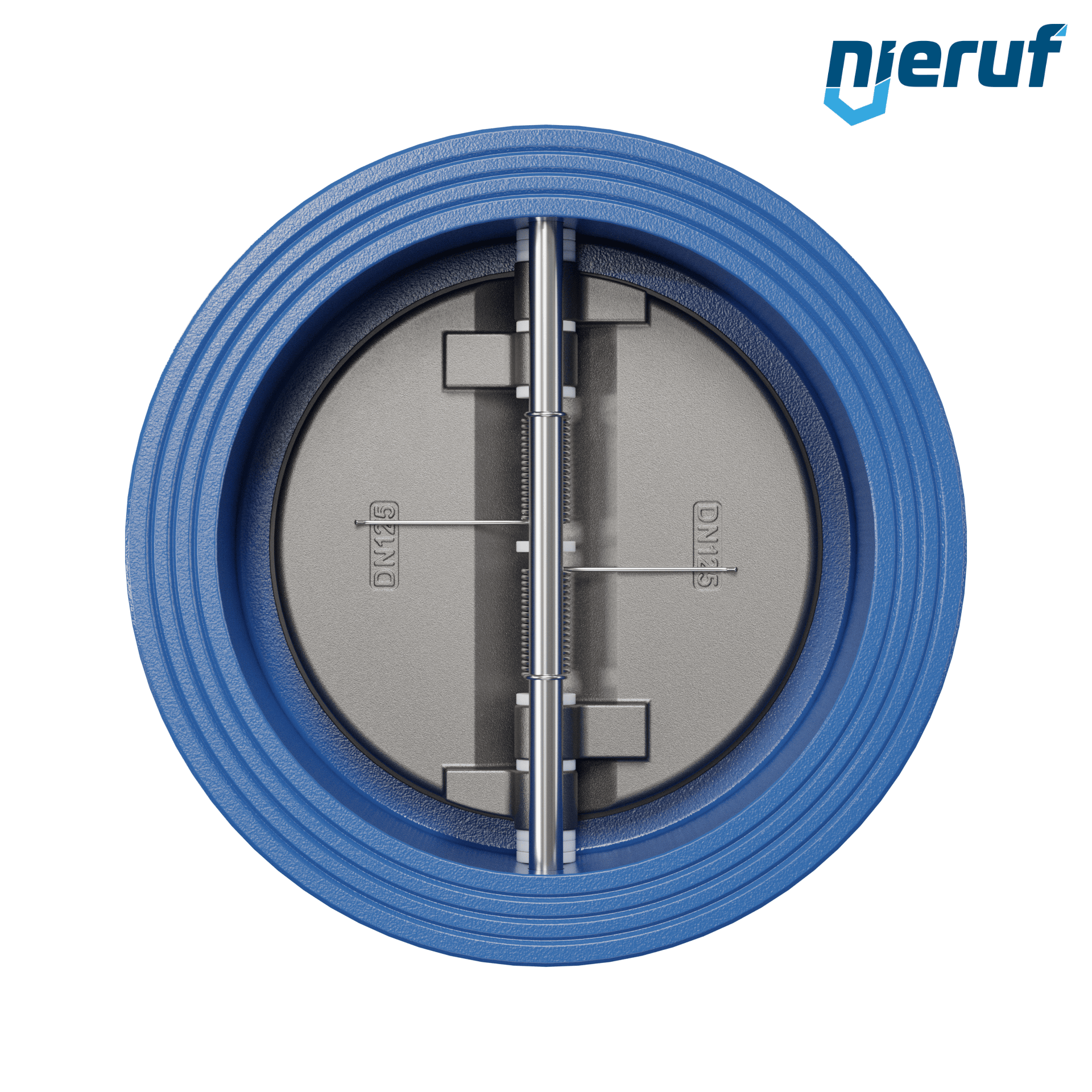 valvola di ritegno a doppio battente DN150 DR01 GGG40 EPDM