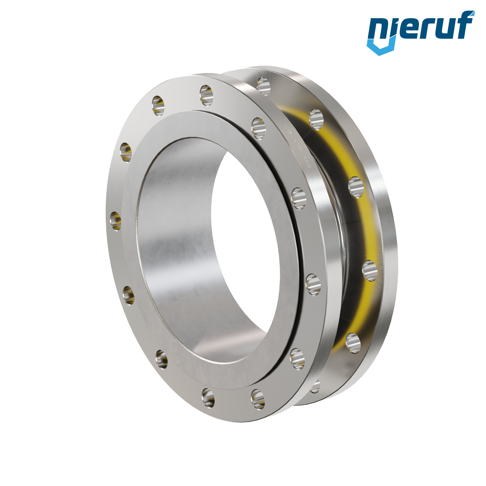 Compensatore piastra di rinforzo DN300 PN16 versione KP04 flange in acciaio inox NBR
