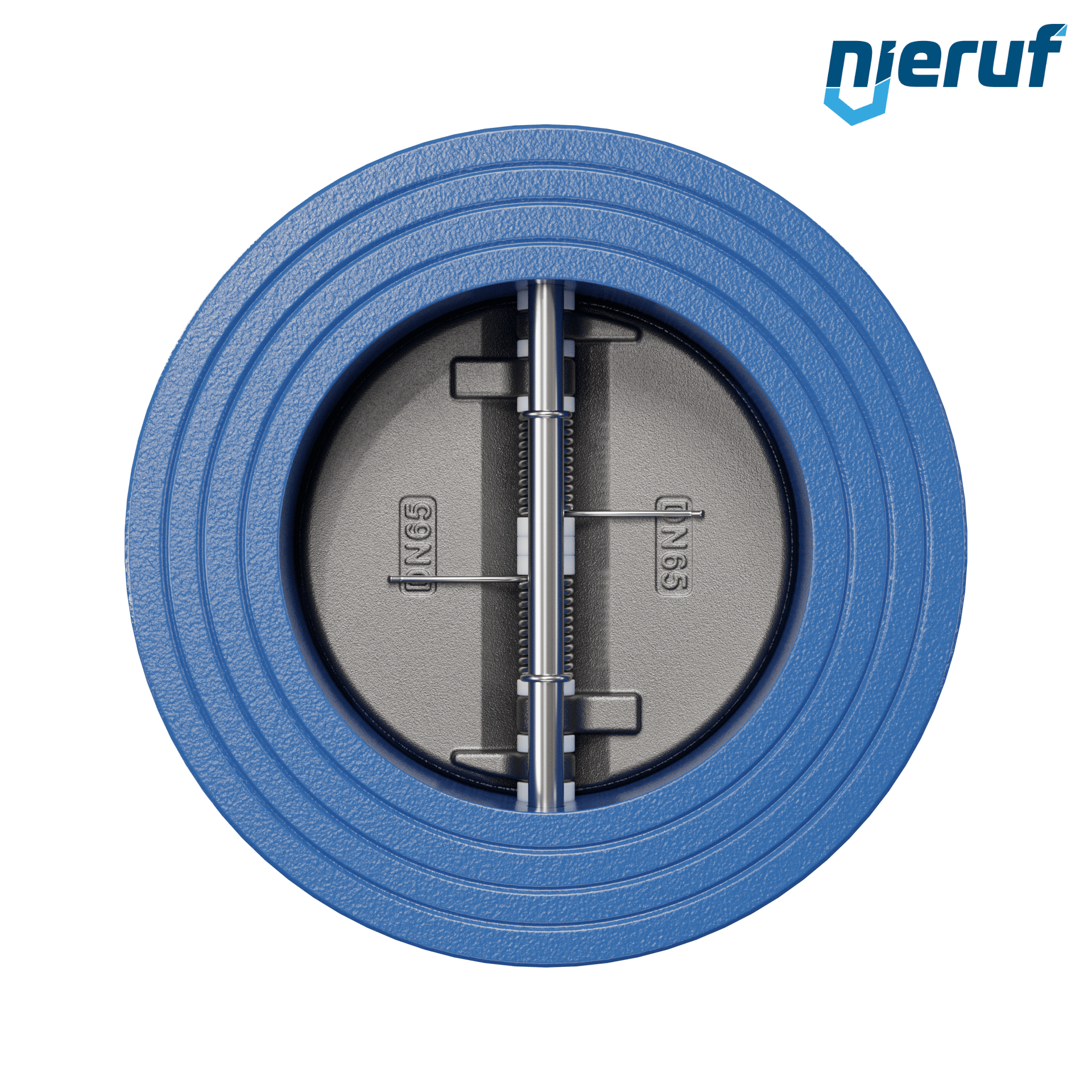 valvola di ritegno a doppio battente DN65 DR01 GGG40 NBR