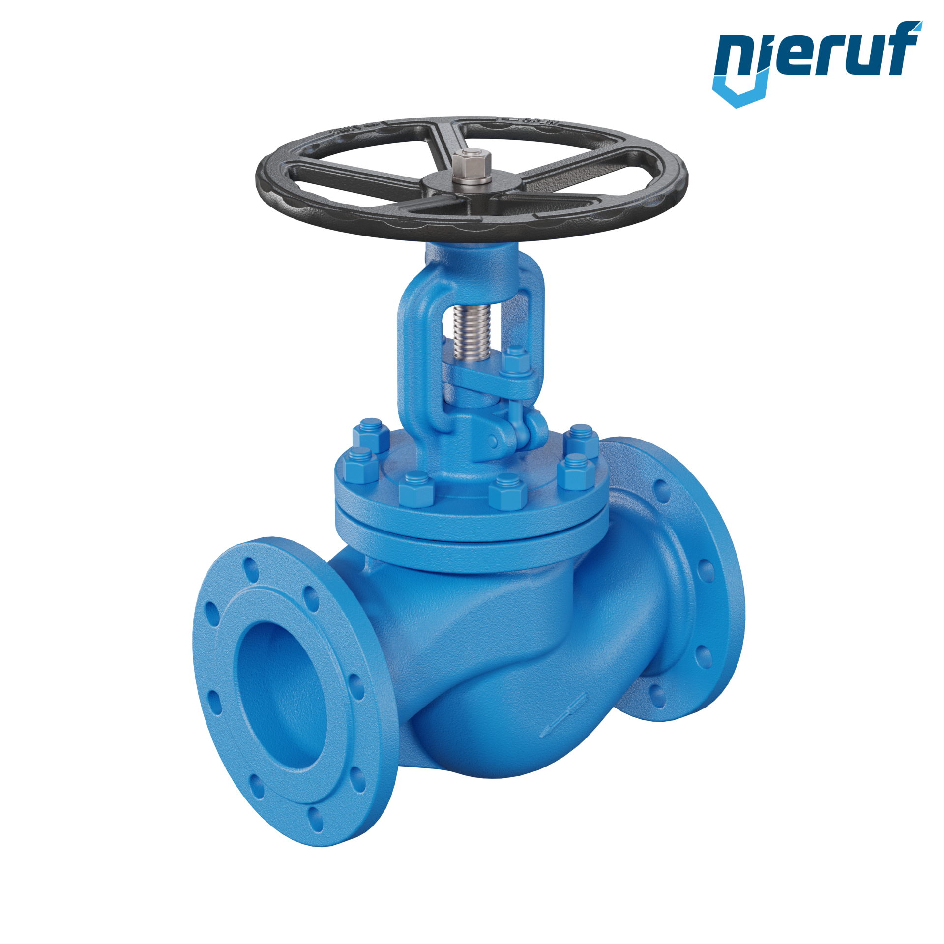 valvola a globo DN200 PN16 AV07 acciaio fuso 1.0619+N cono di regolazione