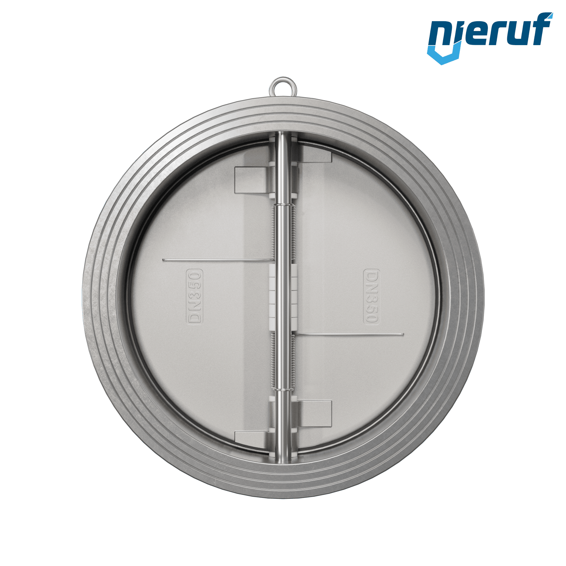 valvola di ritegno a doppio battente DN350 ANSI150 DR03 ANSI 150 acciaio inossidabile 1.4408 EPDM