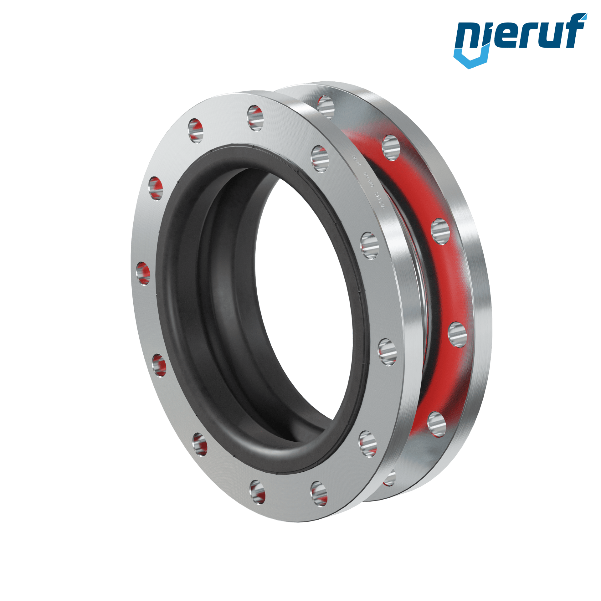 Compensatore DN300 PN16 tipo KP04 flange acciaio, manicotto EPDM