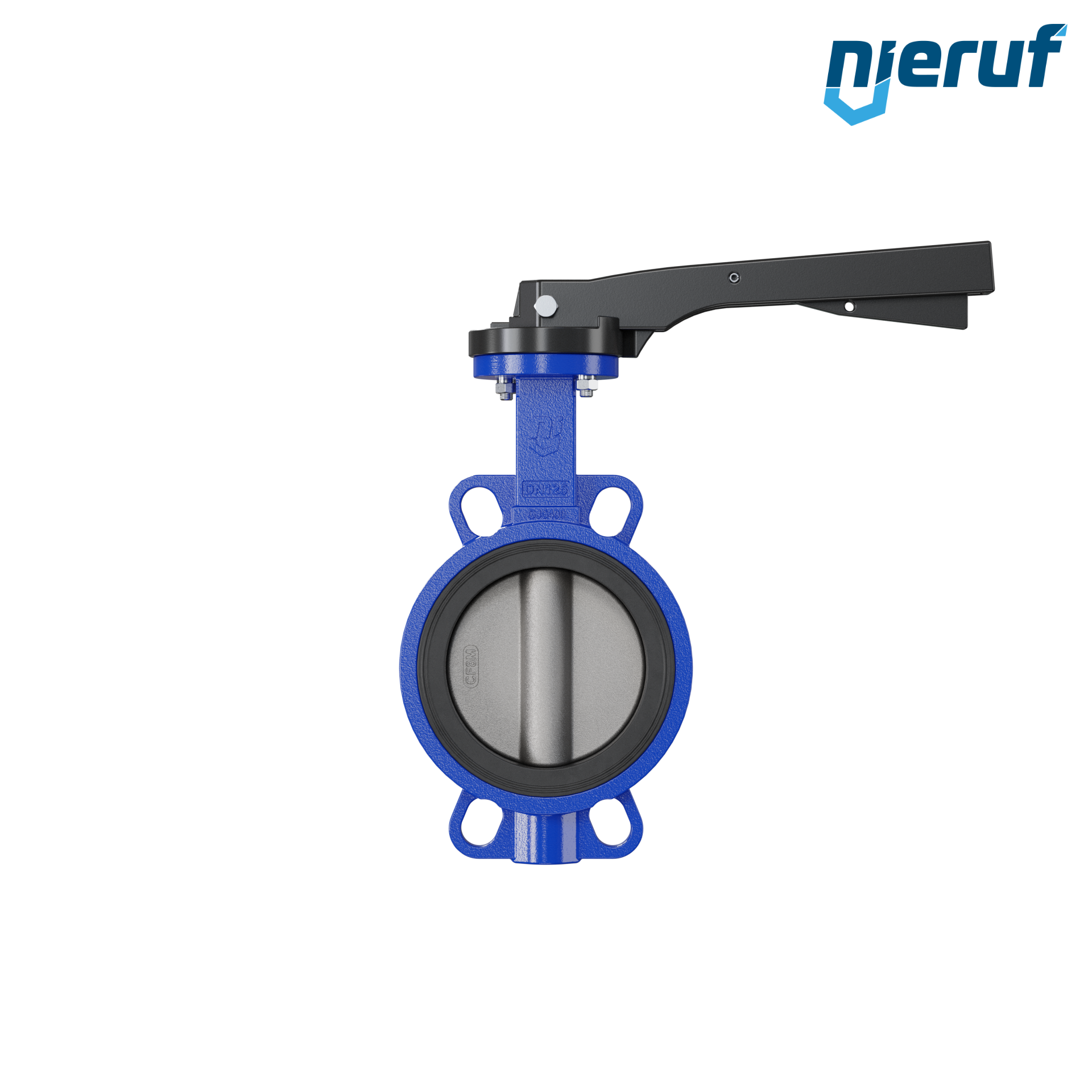 valvola a farfalla DN 125 PN16 AK05 NBR leva