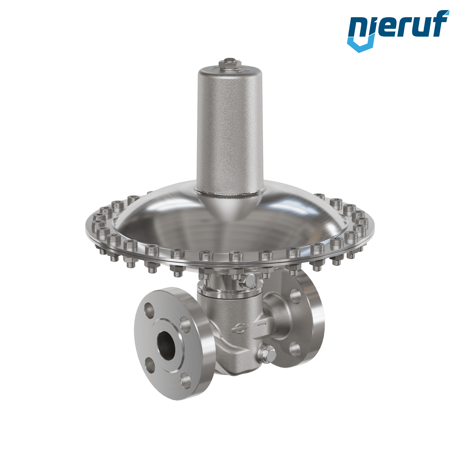 valvola di troppo pieno in millibar flangia ANSI 150 DN25 UV18 acciaio inossidabile EPDM / PTFE 50 - 500 mbar
