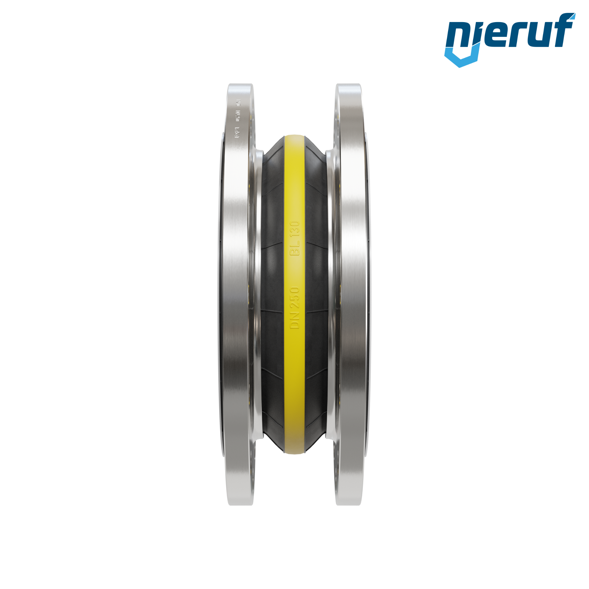 Compensatore rivestimento in PTFE DN250 versione KP04 flange in acciaio inox NBR