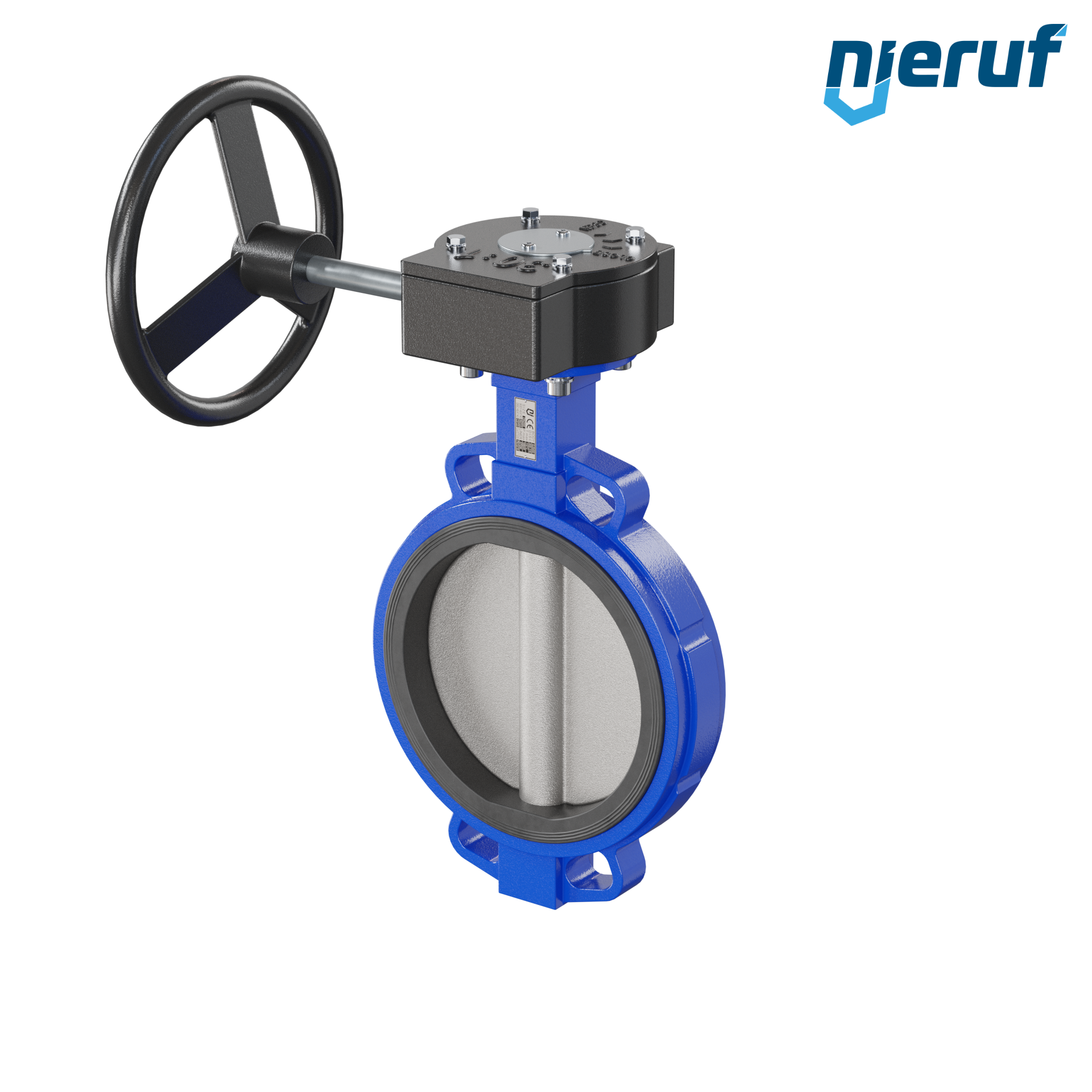 valvola a farfalla DN 200 PN16 AK05 NBR volantino