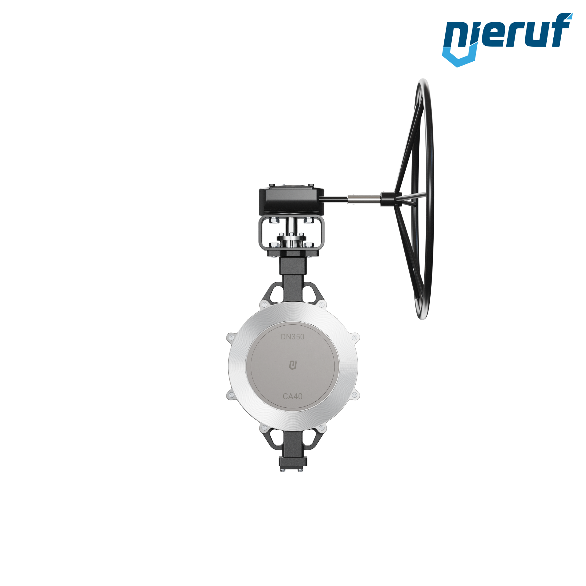 valvola a farfalla triplo eccentrico AK13 DN 350 PN10-40 ANSI150 volantino