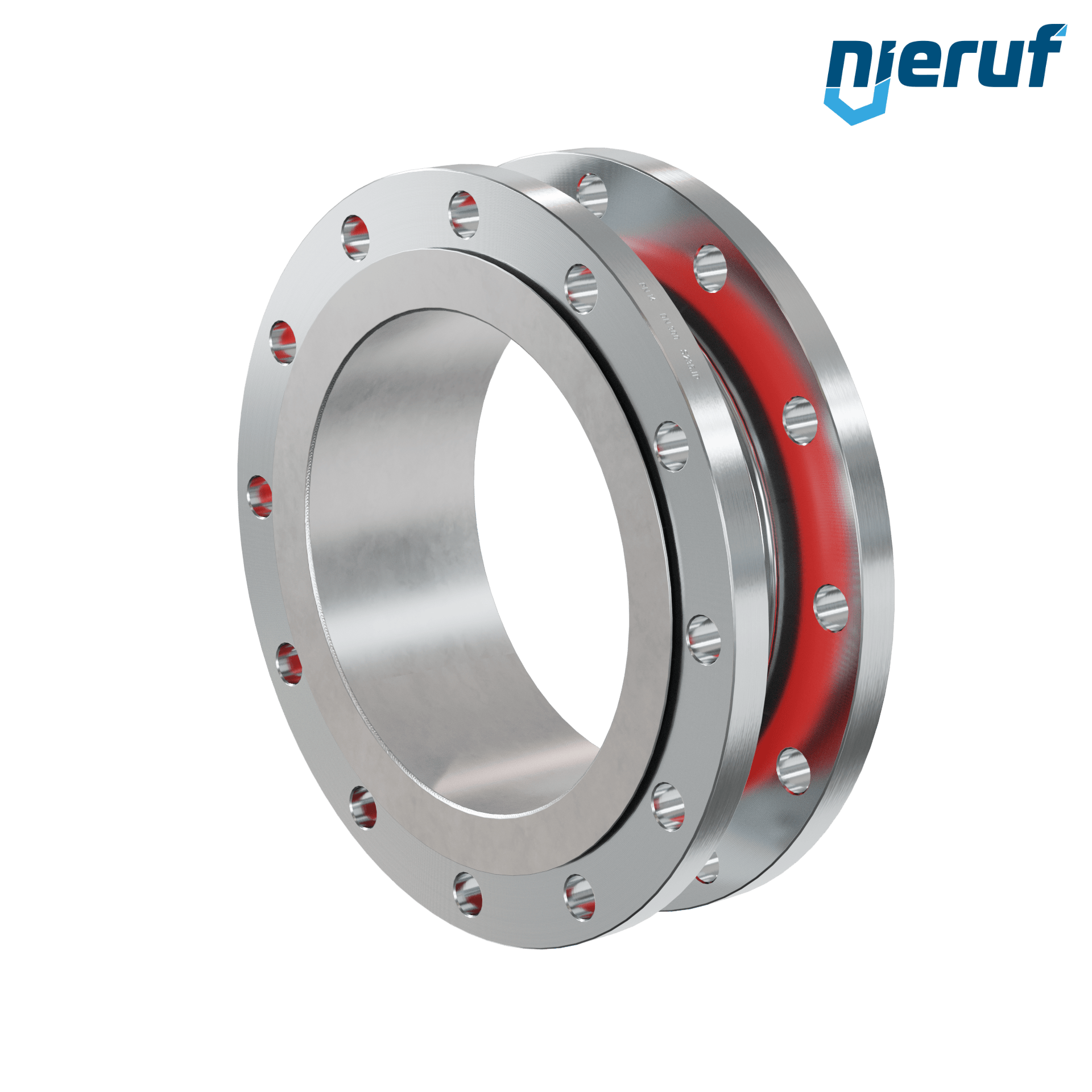 Compensatore piastra di rinforzo DN300 PN16 versione KP04 flange in acciaio EPDM
