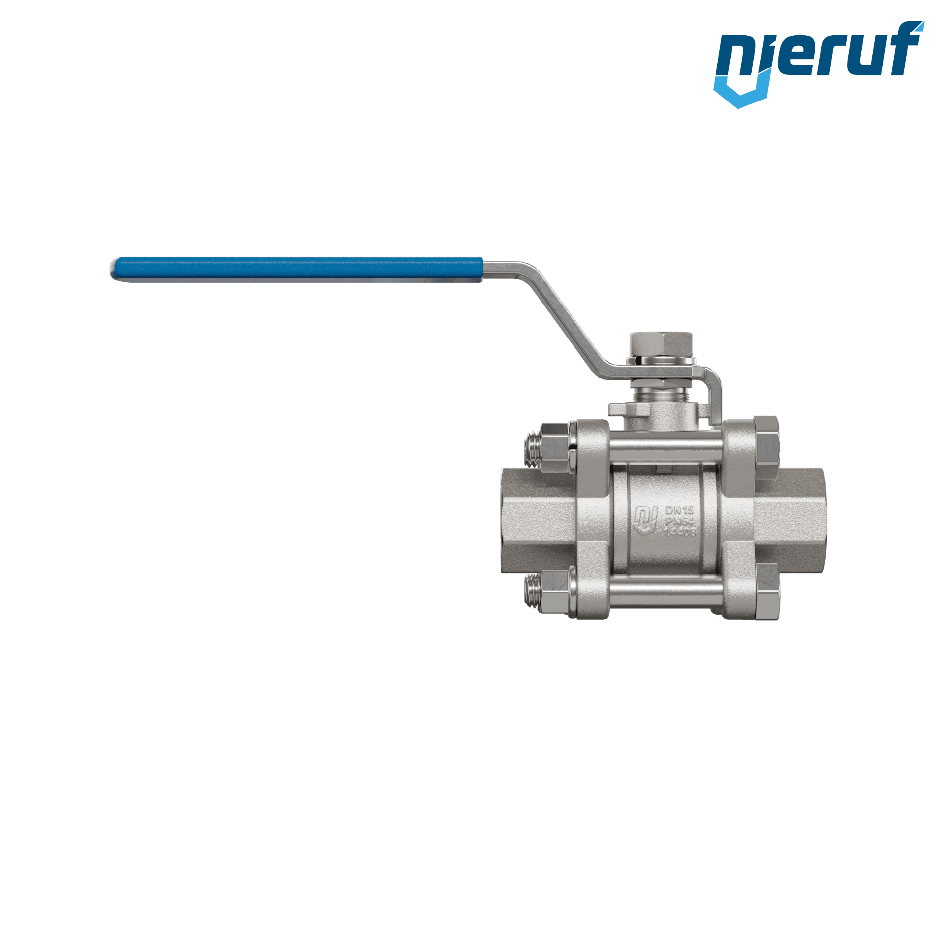 valvola a sfera in acciaio inossidabile DN15 - 1/2" pollici GK04 filettatura interna