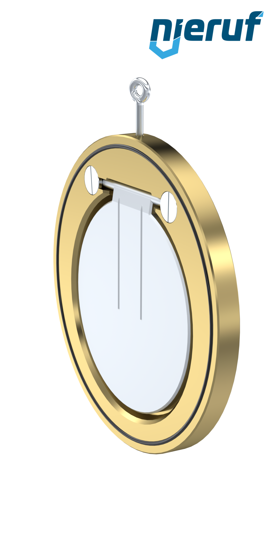 Zwischenflansch-Rückschlagklappe DN250 ZR09 Alubronze 2.0975 FKM