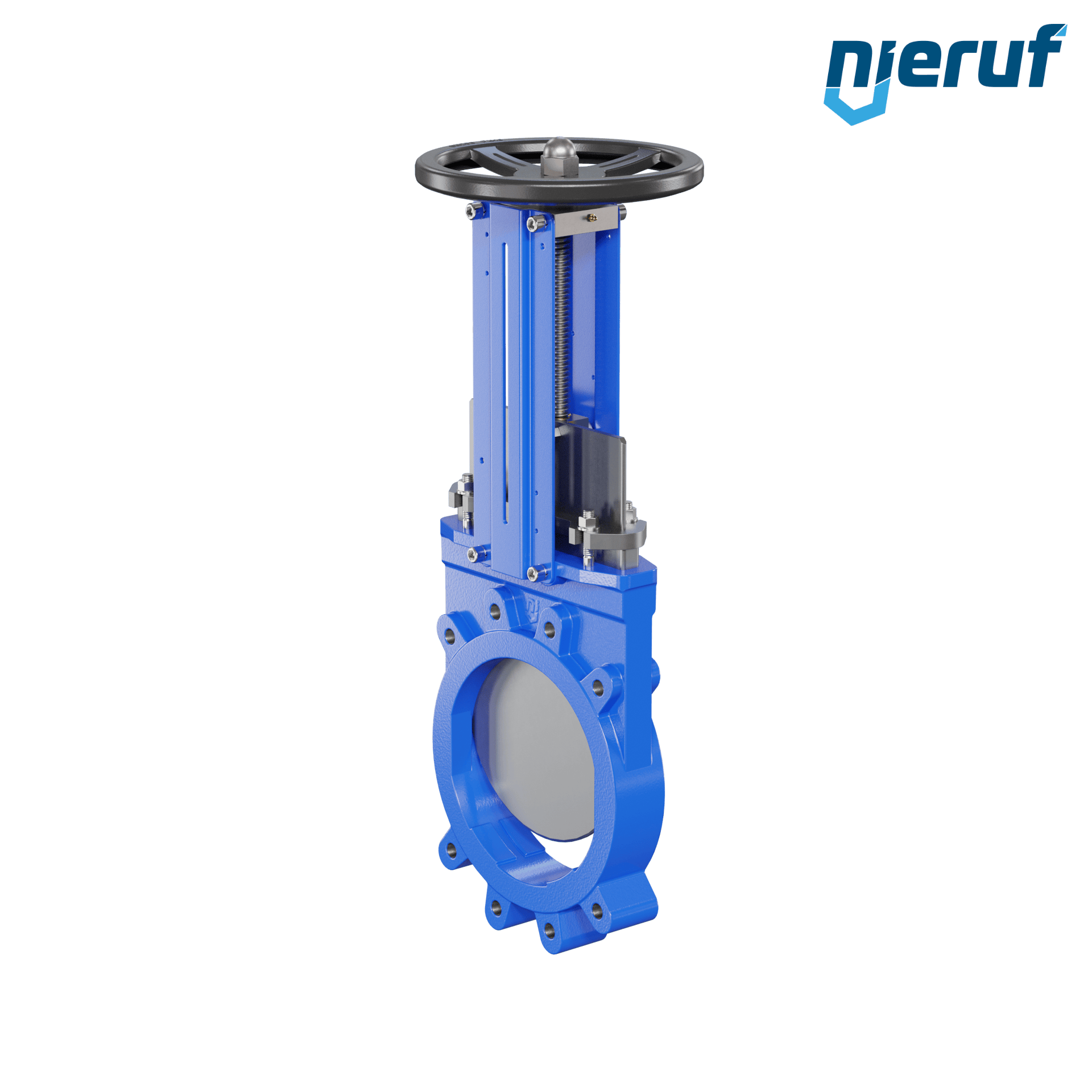 valvola a ghigliottina DN 250 SR01 NBR manovella / volante