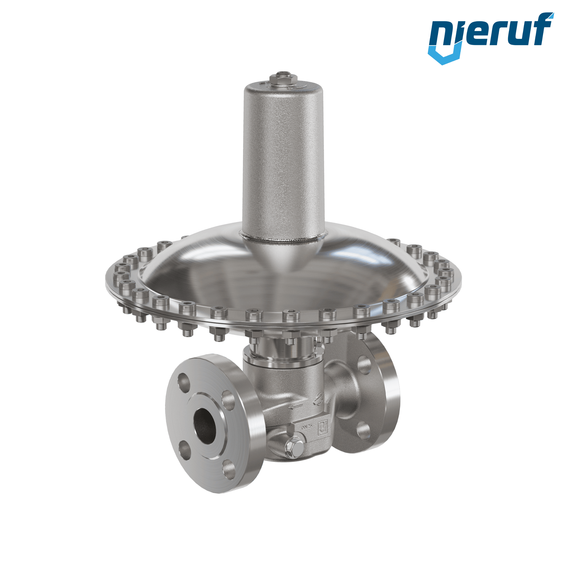 valvola di troppo pieno in millibar flangia ANSI 150 DN25 UV18 acciaio inossidabile EPDM / PTFE 50 - 500 mbar