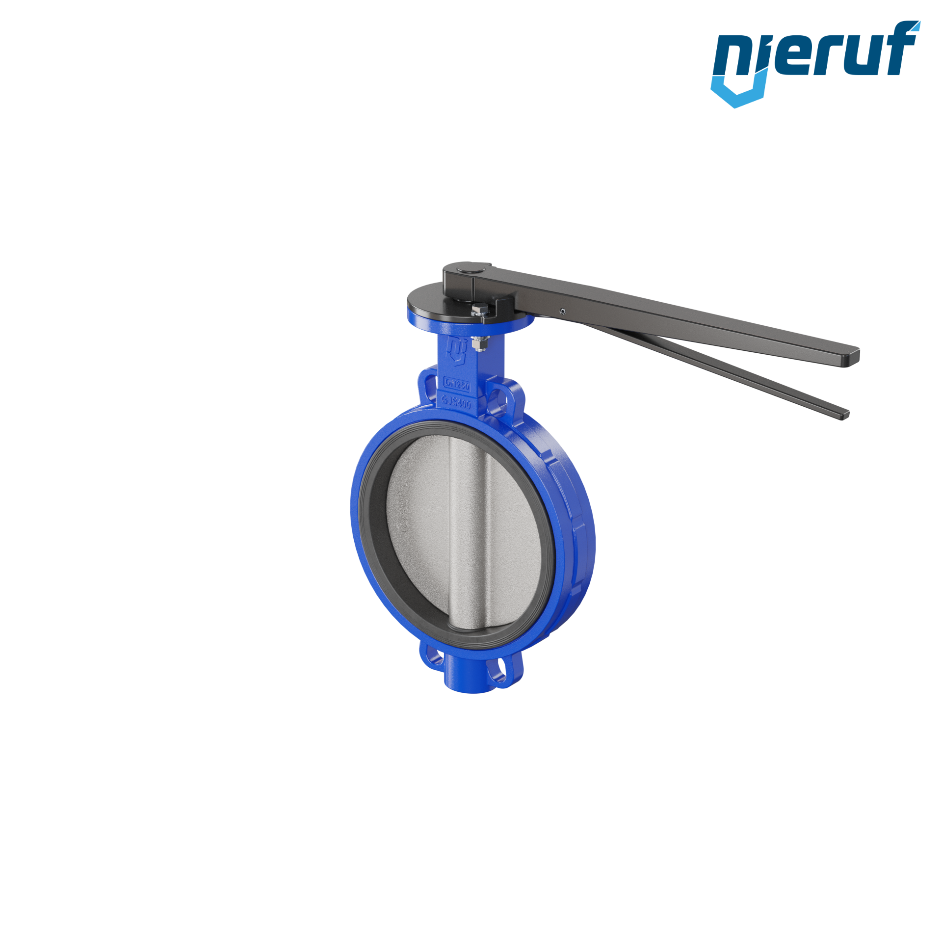 valvola a farfalla DN 250 PN16 AK05 NBR leva