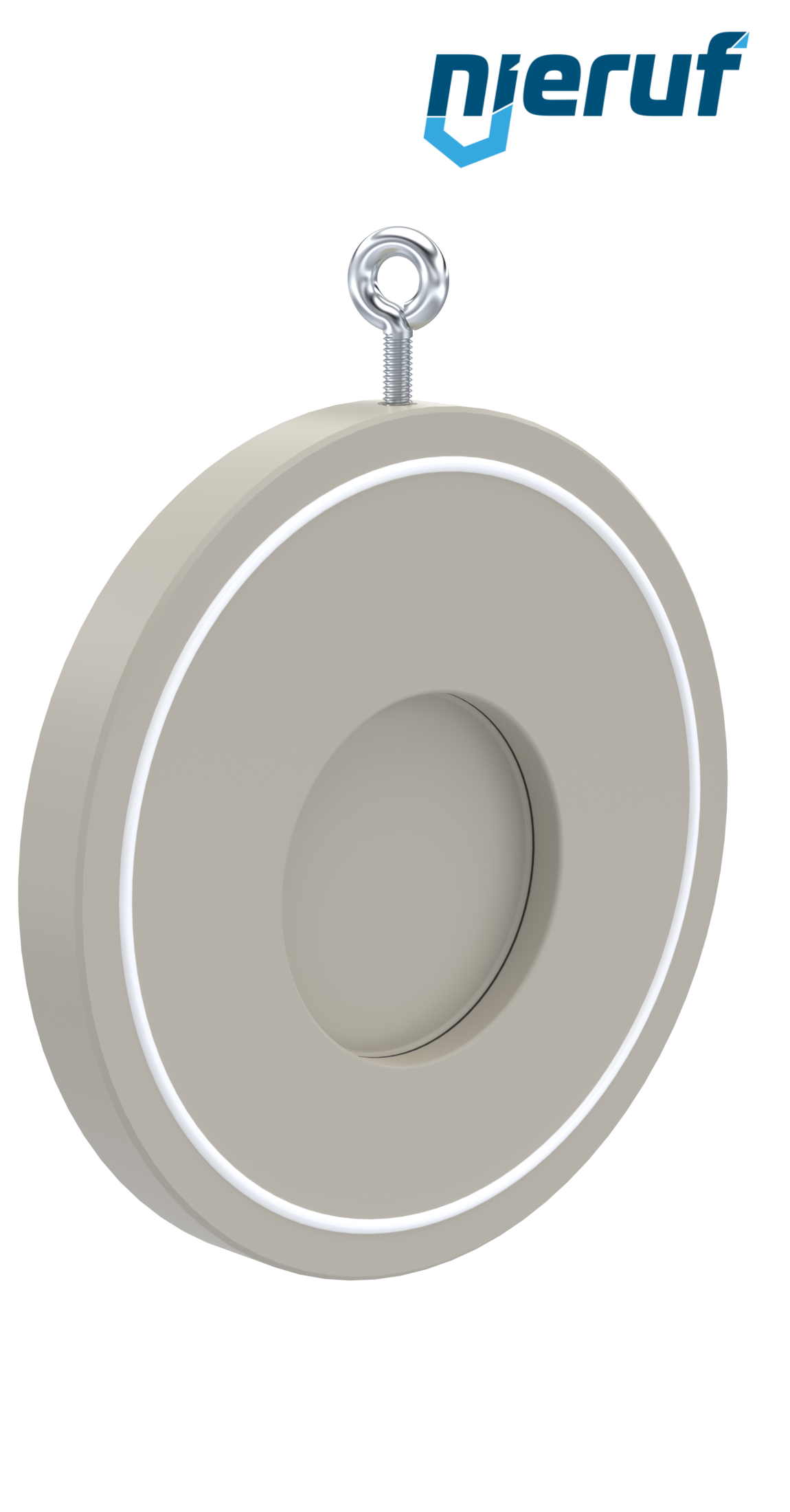 Zwischenflansch-Rückschlagklappe DN100 ZR06 Kunststoff PP-H PTFE