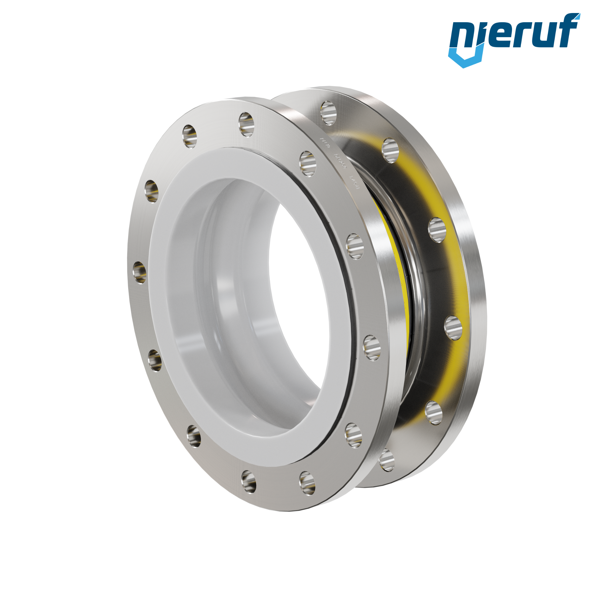 Compensatore rivestimento in PTFE DN250 versione KP04 flange in acciaio inox NBR