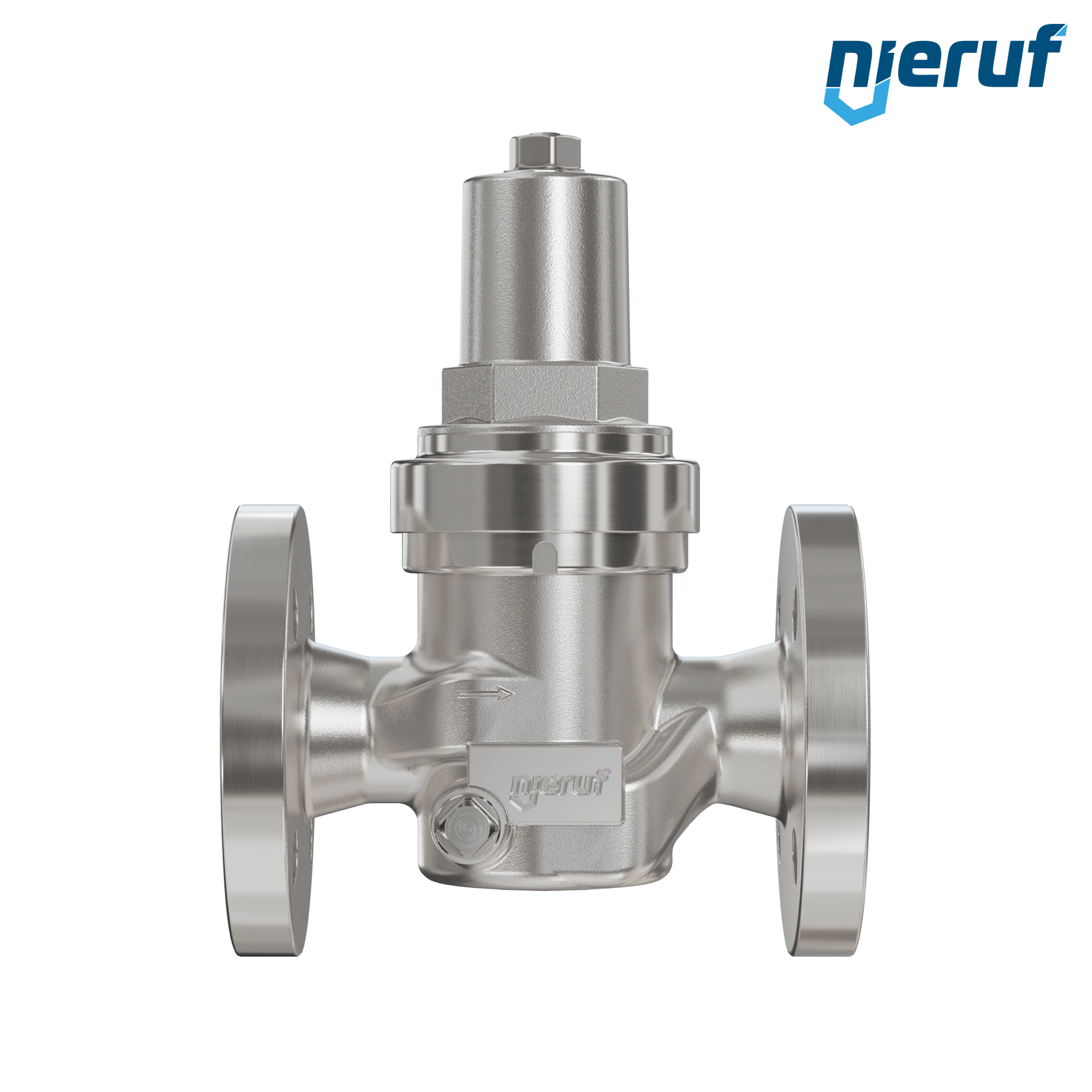 riduttore di pressione flangiato DN25 DM22 acciaio inossidabile PTFE / EPDM / FEPM 0.3 - 2.0 bar