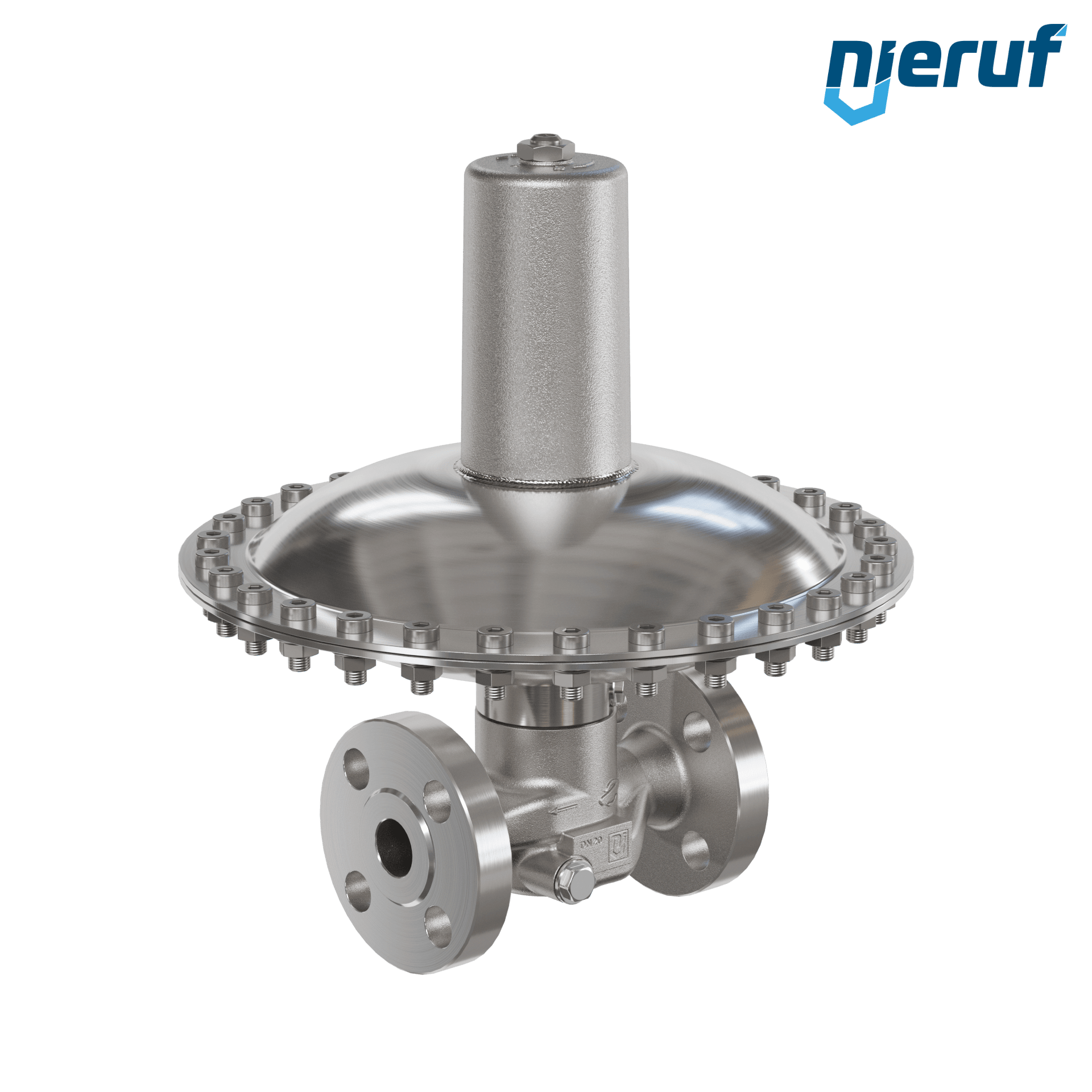 valvola di troppo pieno in millibar flangia ANSI 150 DN20 UV18 acciaio inossidabile EPDM / PTFE 50 - 500 mbar