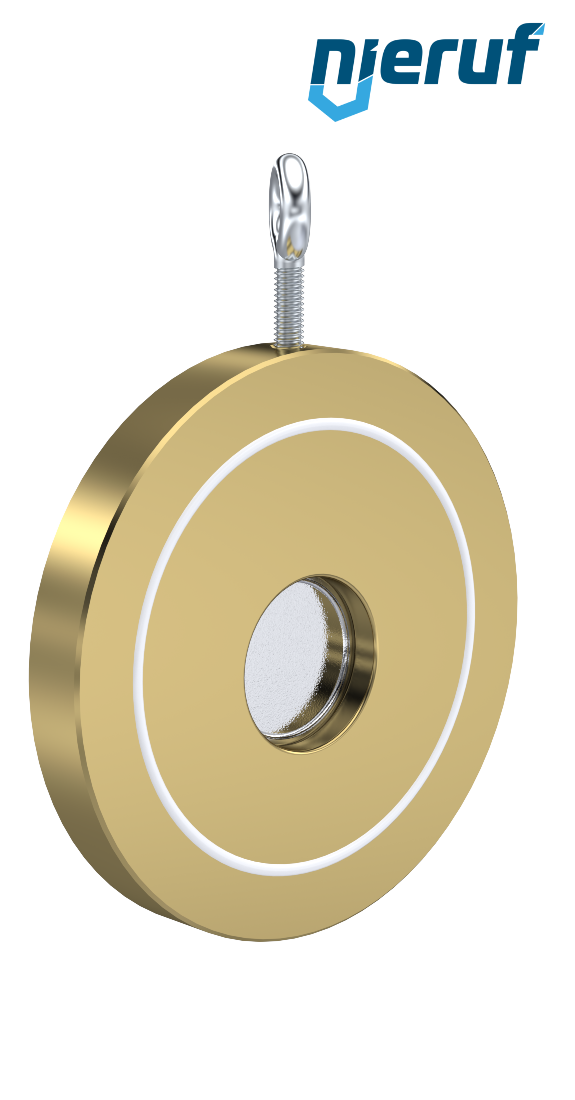 Zwischenflansch-Rückschlagklappe mit Feder DN50 ZR10 Alubronze 2.0975 PTFE