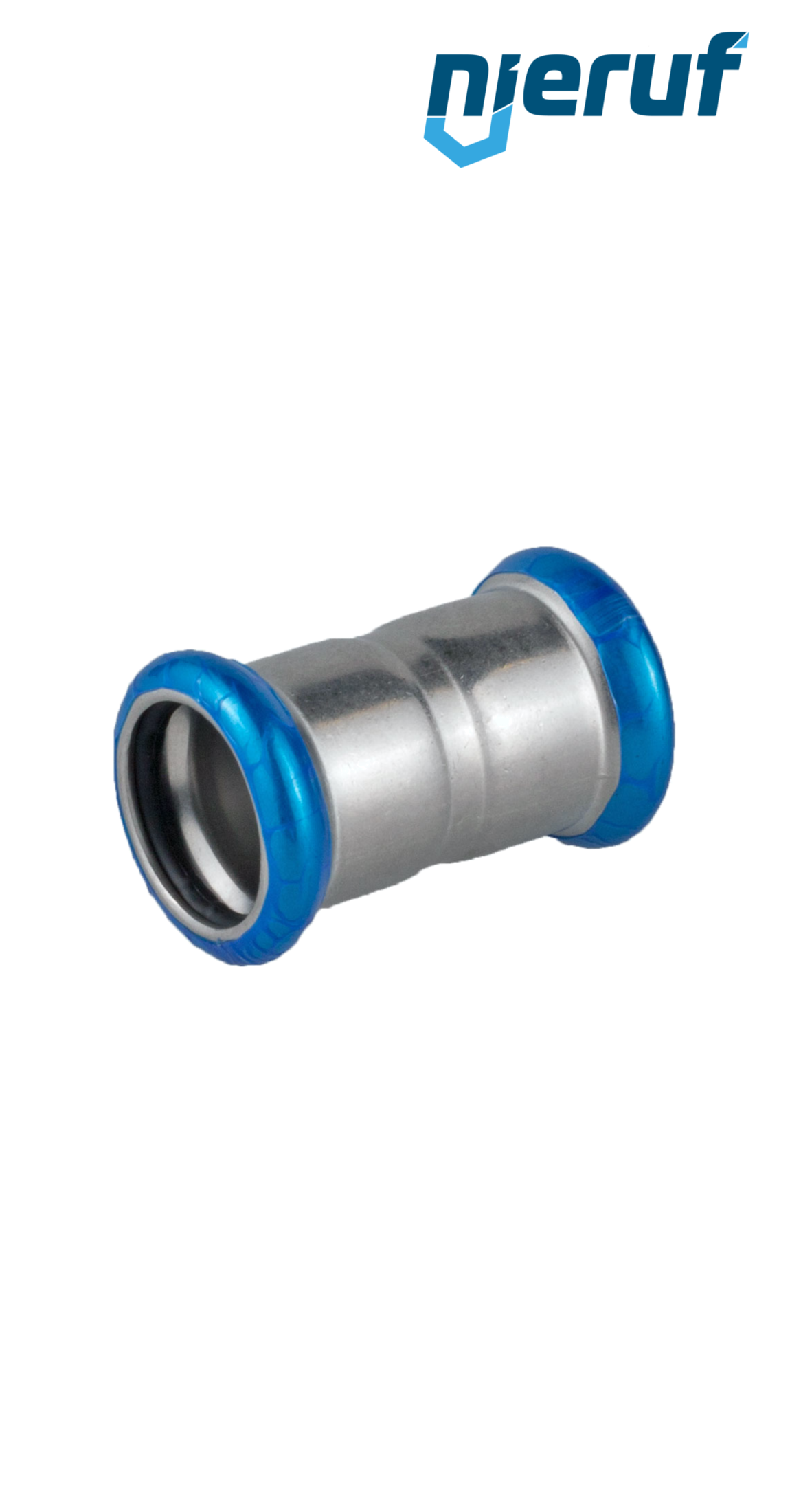 Manguito de prensar H x H DN40 - 42,0 mm Acero inoxidable