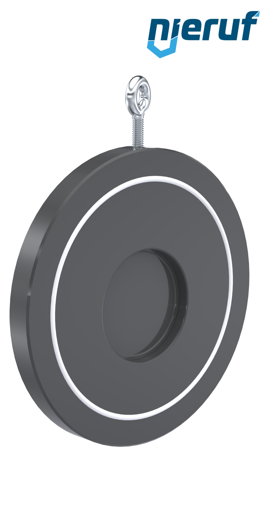 Zwischenflansch-Rückschlagklappe DN80 ZR05 Kunststoff PVC-U PTFE