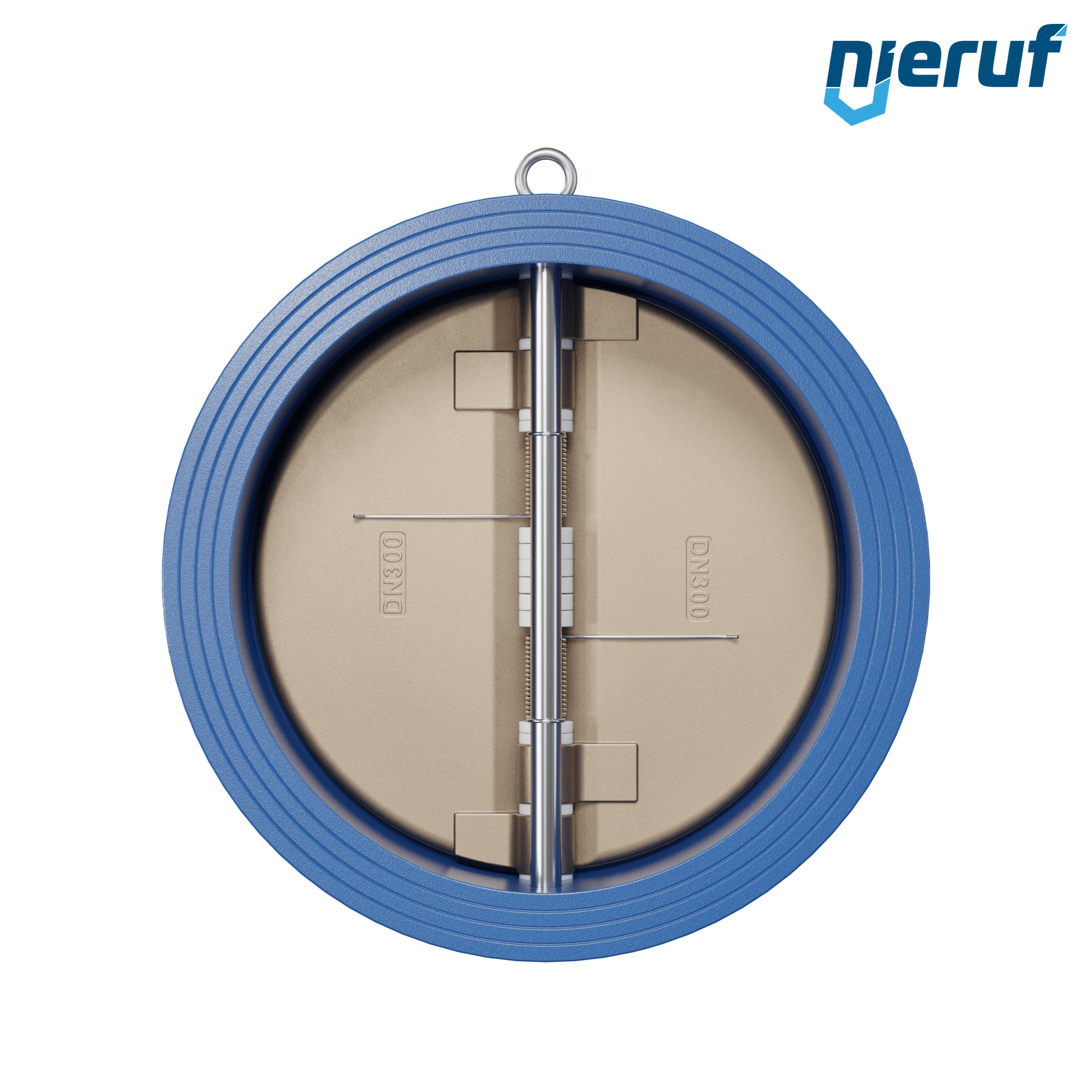 valvola di ritegno a doppio battente DN300 DR04 GGG40 NBR