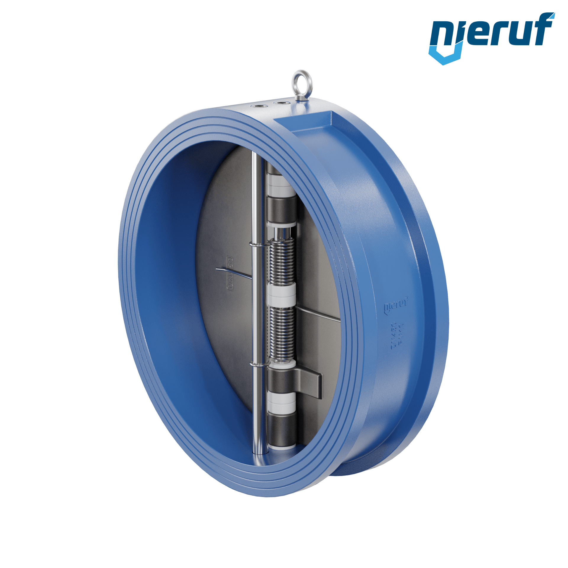 valvola di ritegno a doppio battente DN450 DR01 GGG40 NBR