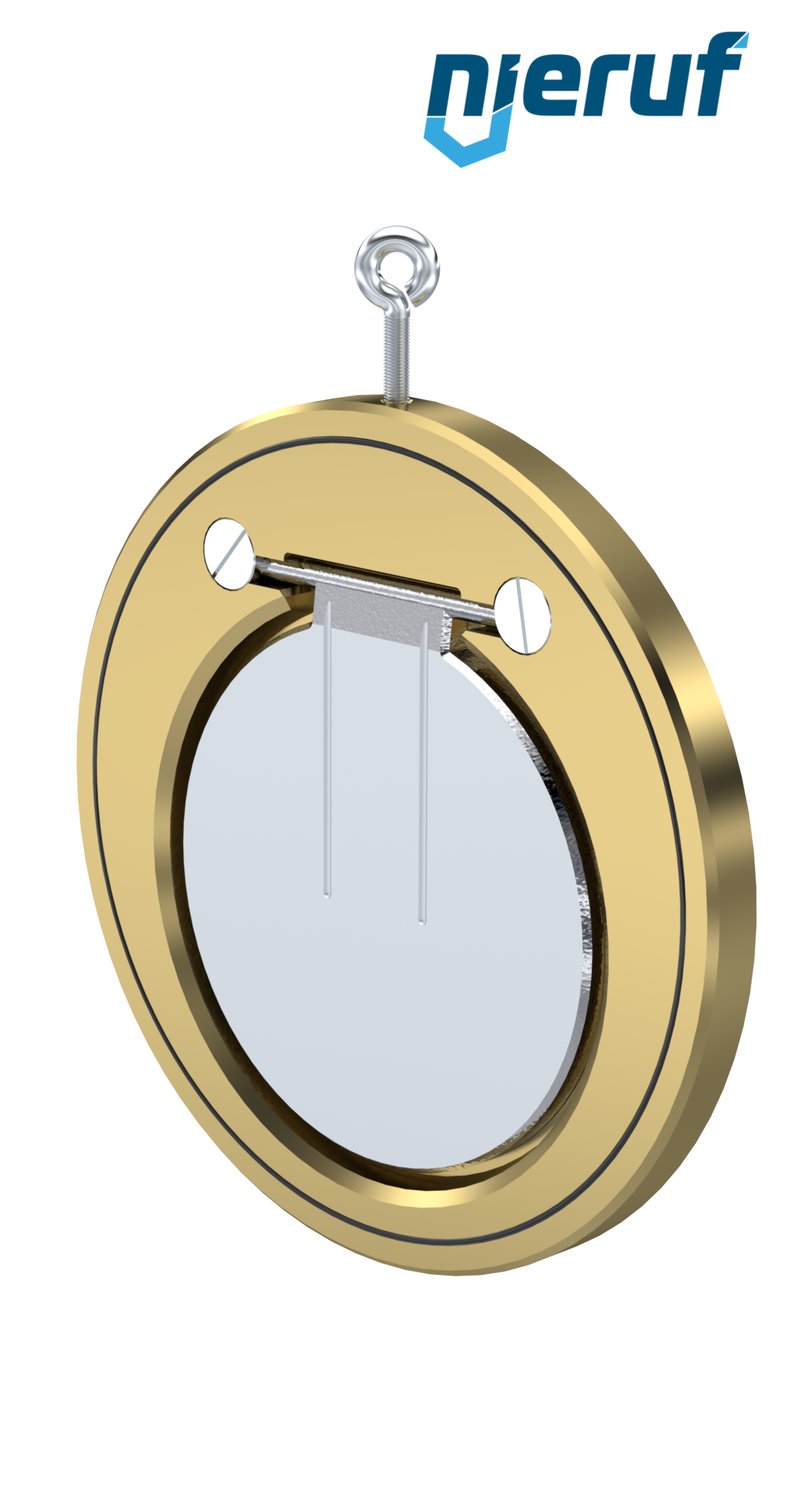 Zwischenflansch-Rückschlagklappe DN200 ZR09 Alubronze 2.0975 NBR