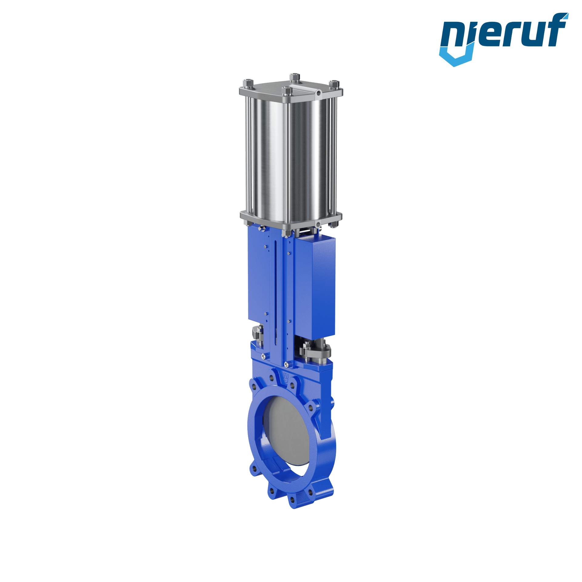 valvola a ghigliottina DN 250 SR02 NBR attuatore pneumatico a doppio effetto