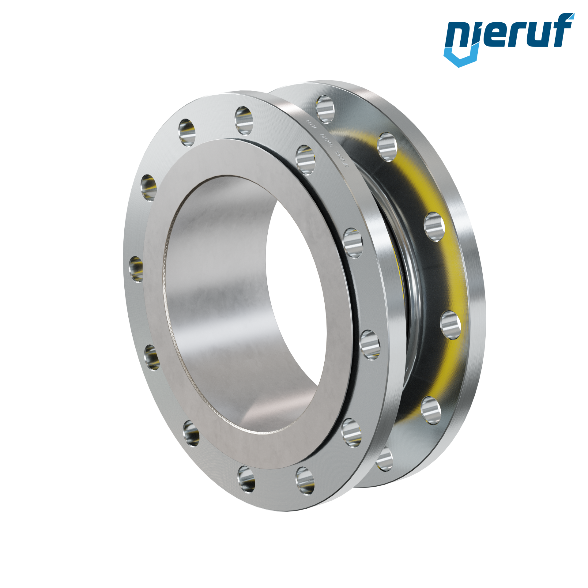 Compensatore piastra di rinforzo DN250 PN16 versione KP04 flange in acciaio NBR