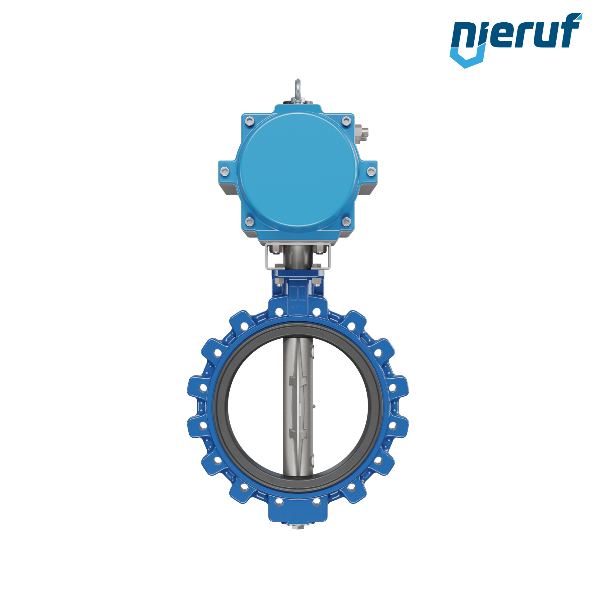 Butterfly valve DN 400 AK02 EPDM DVGW drinking water, WRAS, ACS, W270 pneumatic actuator single acting normally open