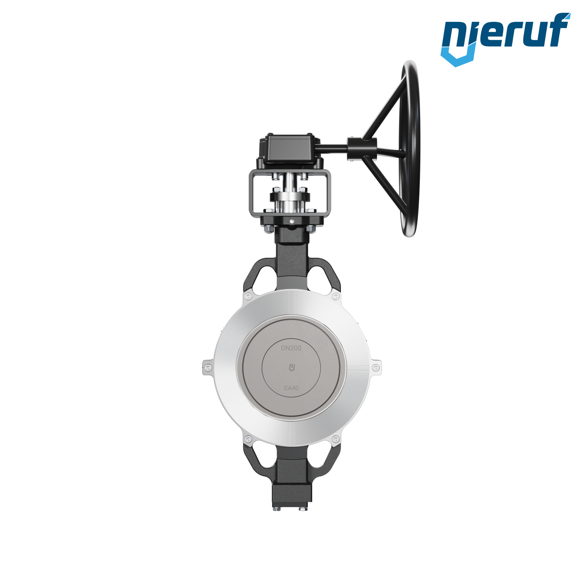 valvola a farfalla triplo eccentrico AK13 DN 200 PN10-40 ANSI150-300 volantino