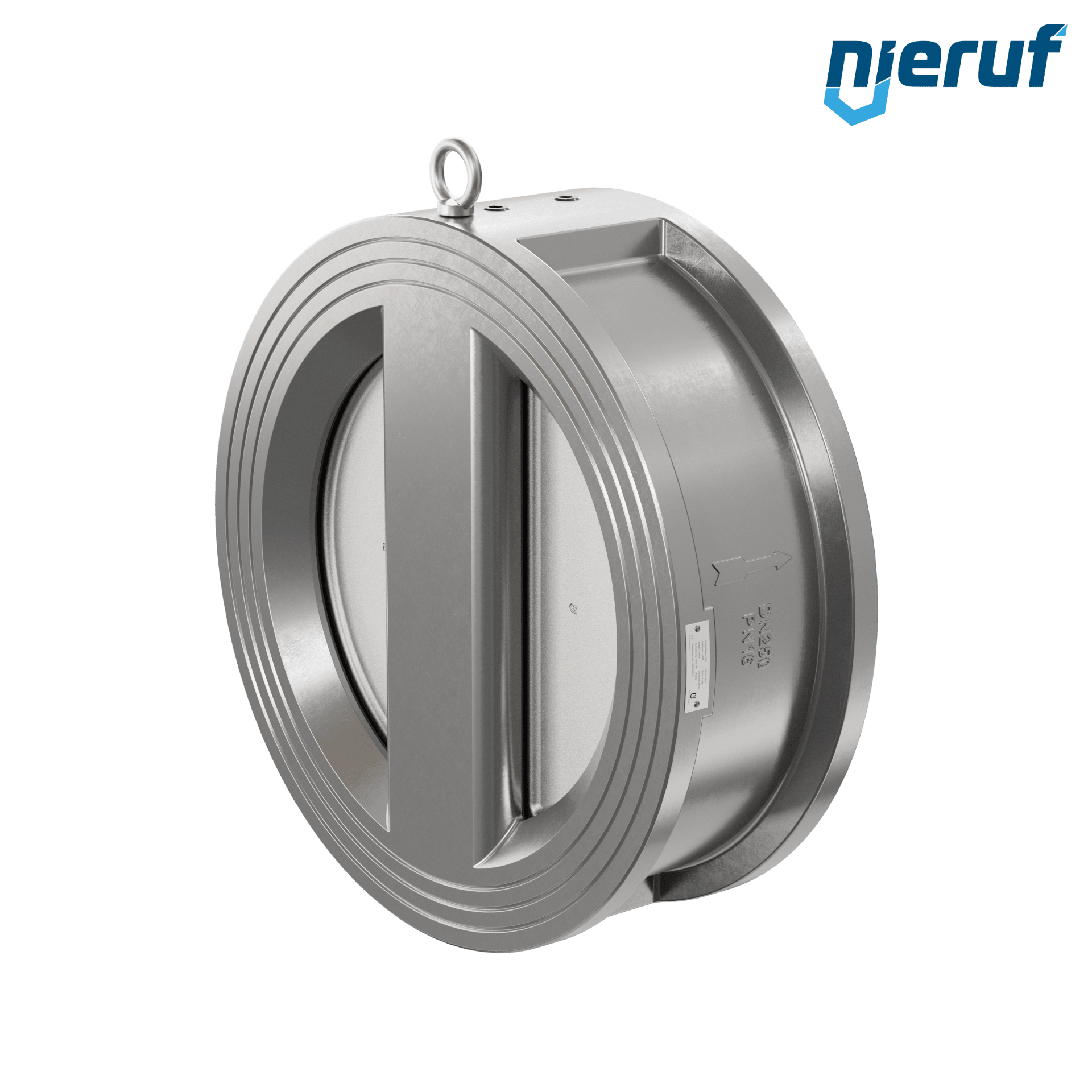valvola di ritegno a doppio battente DN250 ANSI150 DR03 ANSI 150 acciaio inossidabile 1.4408 EPDM