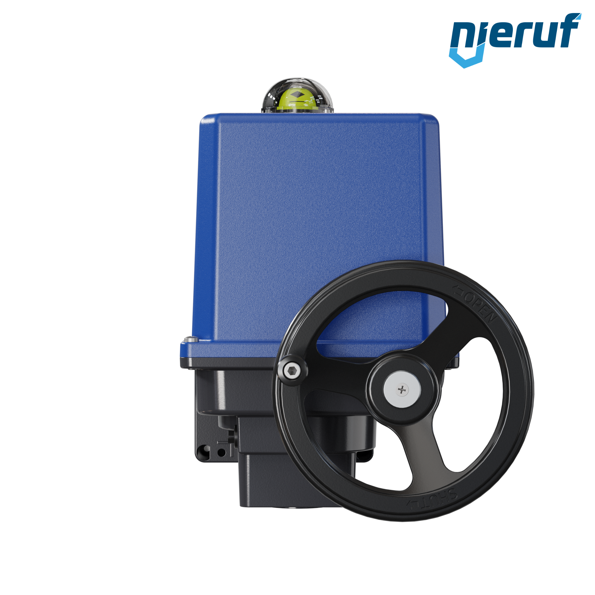 Attuatore elettrico da 1/4 di giro AN03 PSQ203AMS12 con protezione contro le interruzioni di corrente - 360-575V AC 250Nm IP67 ISO 5211 F07-F10