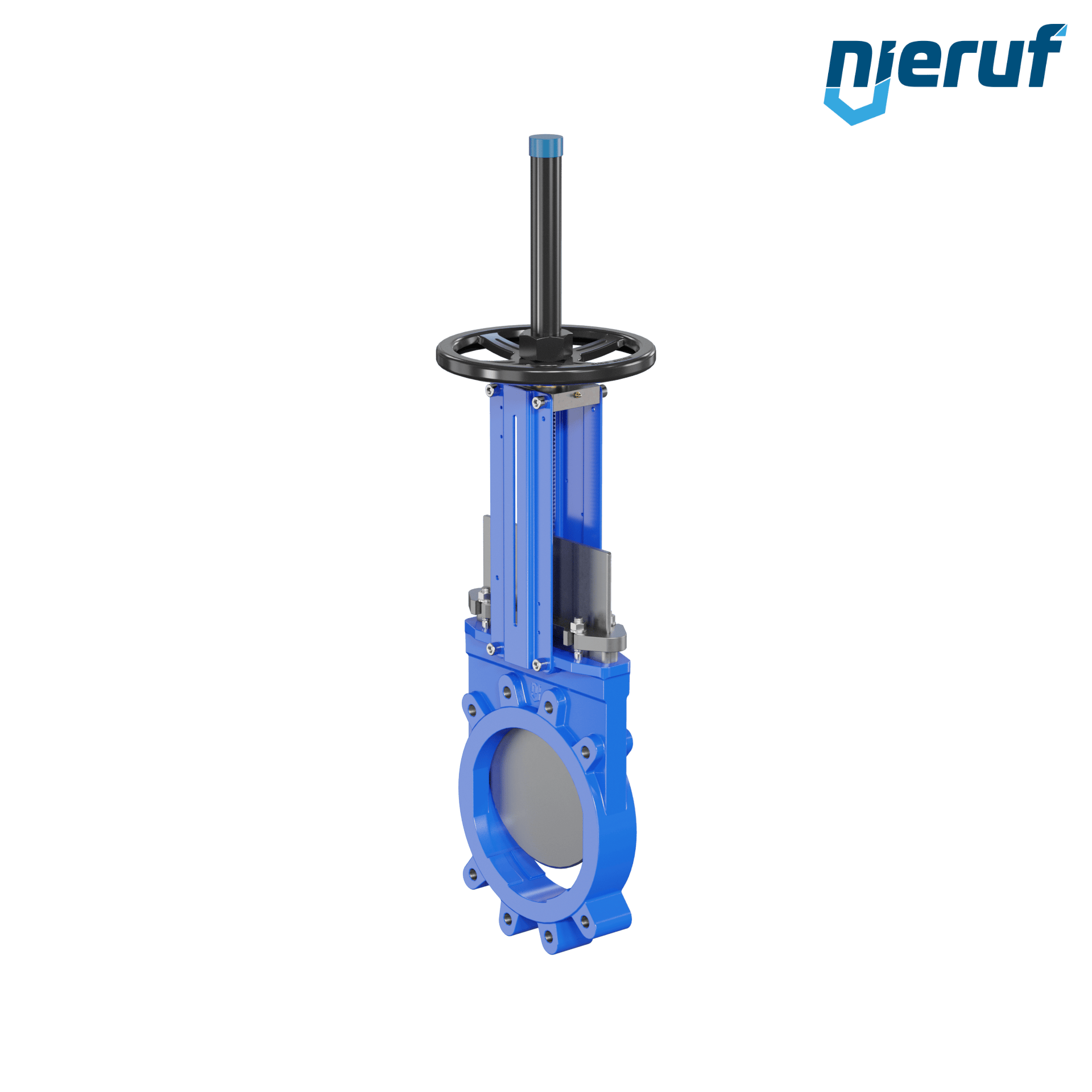 valvola a ghigliottina DN 250 SR02 NBR manovella / volante