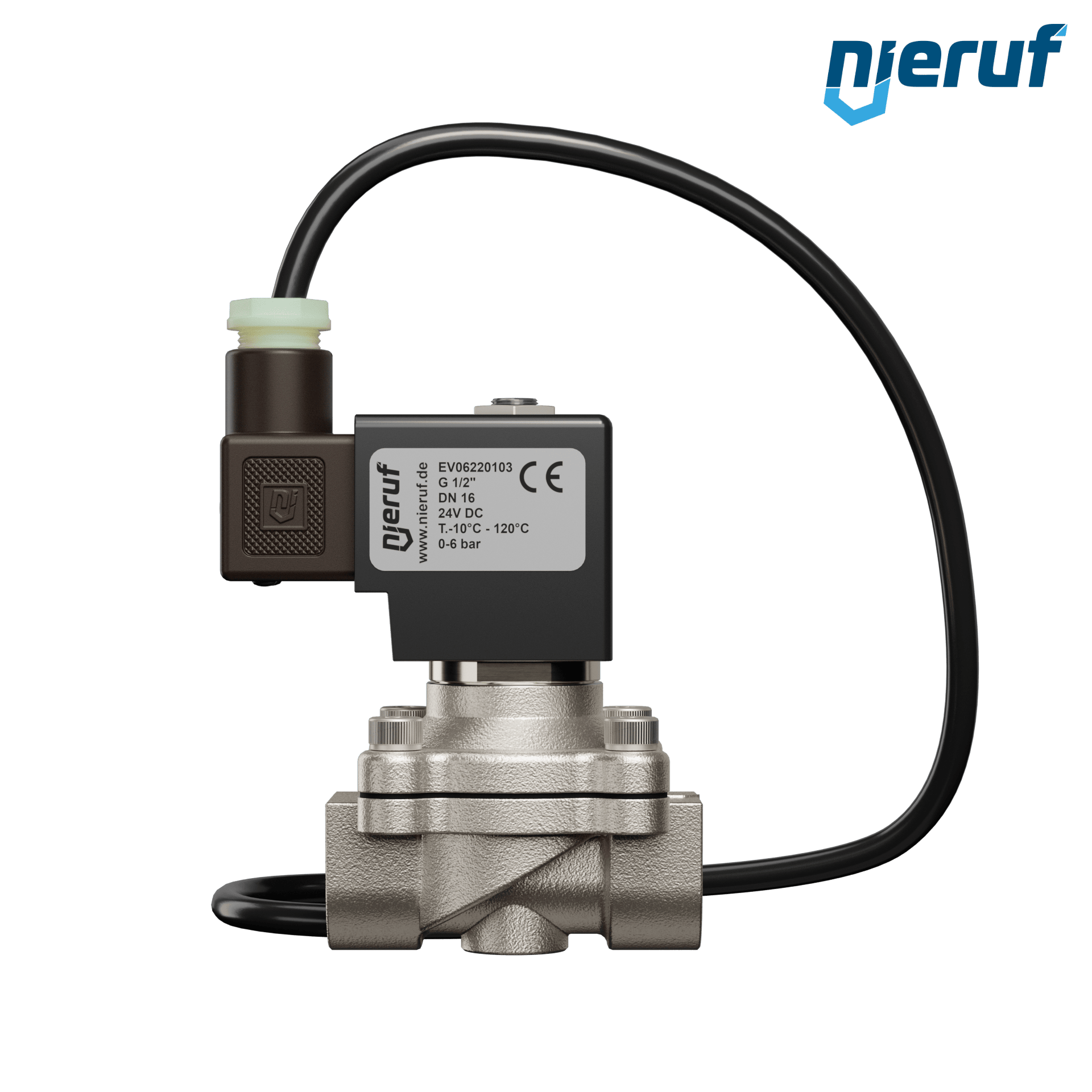 elettrovalvola ATEX DN16 G 1/2" pollici FKM