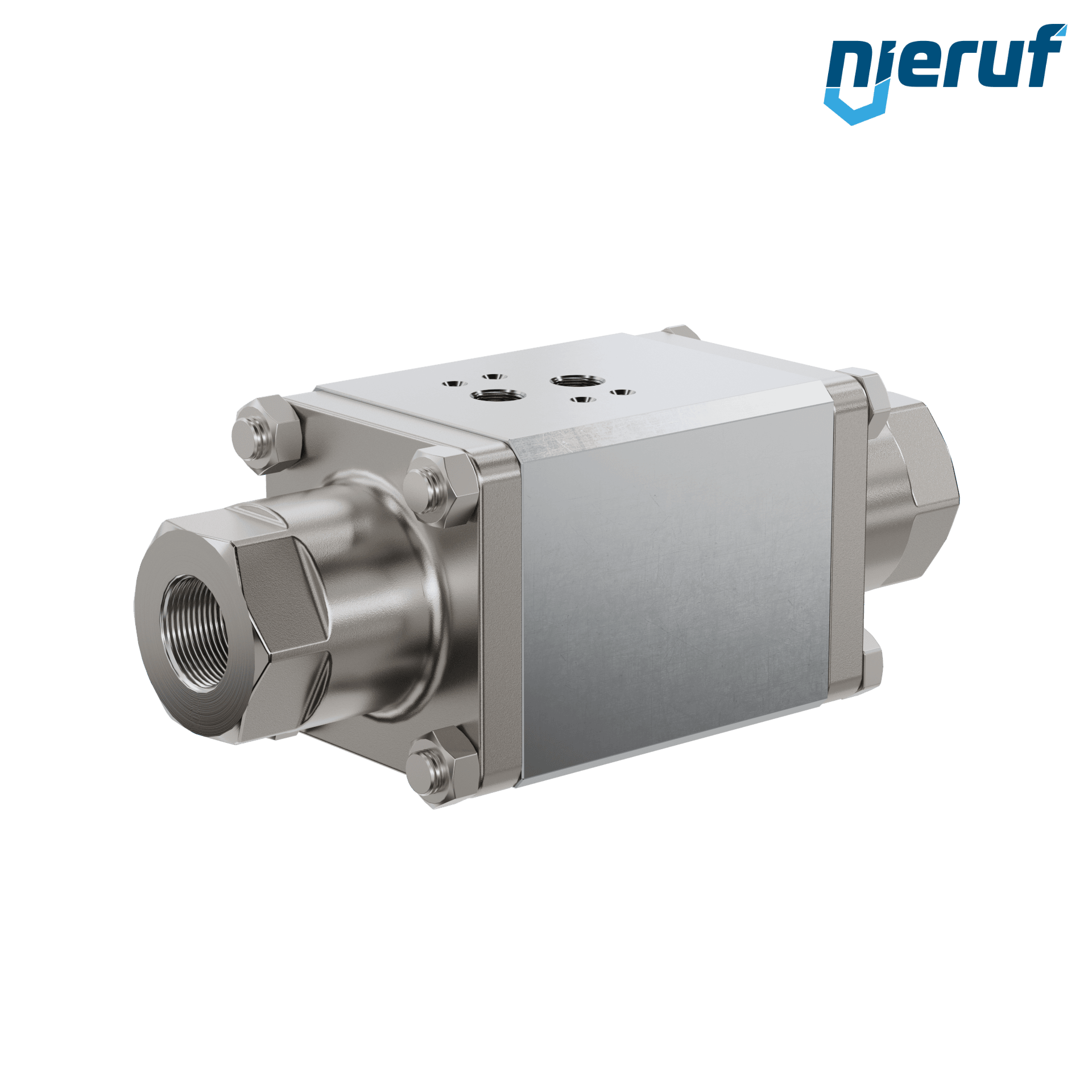 valvola coassiale a 2/2 vie CV05 3/4" pollici filettatura interna - DN20 acciaio inossidabile max. 64 bar NC